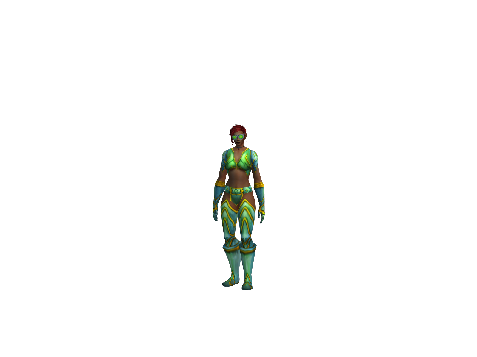 Clautildae 3D character render