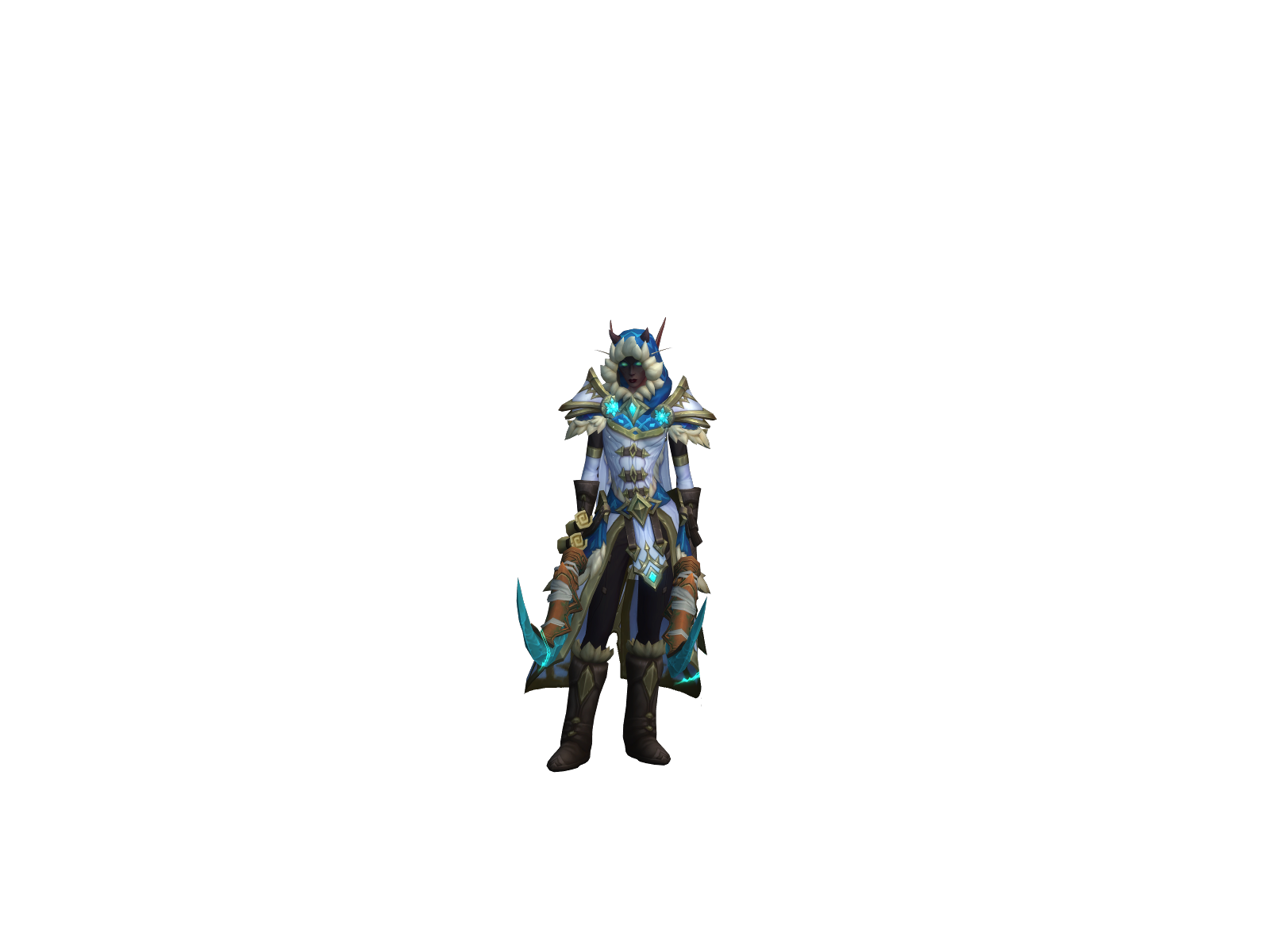 Shadowzel 3D character render