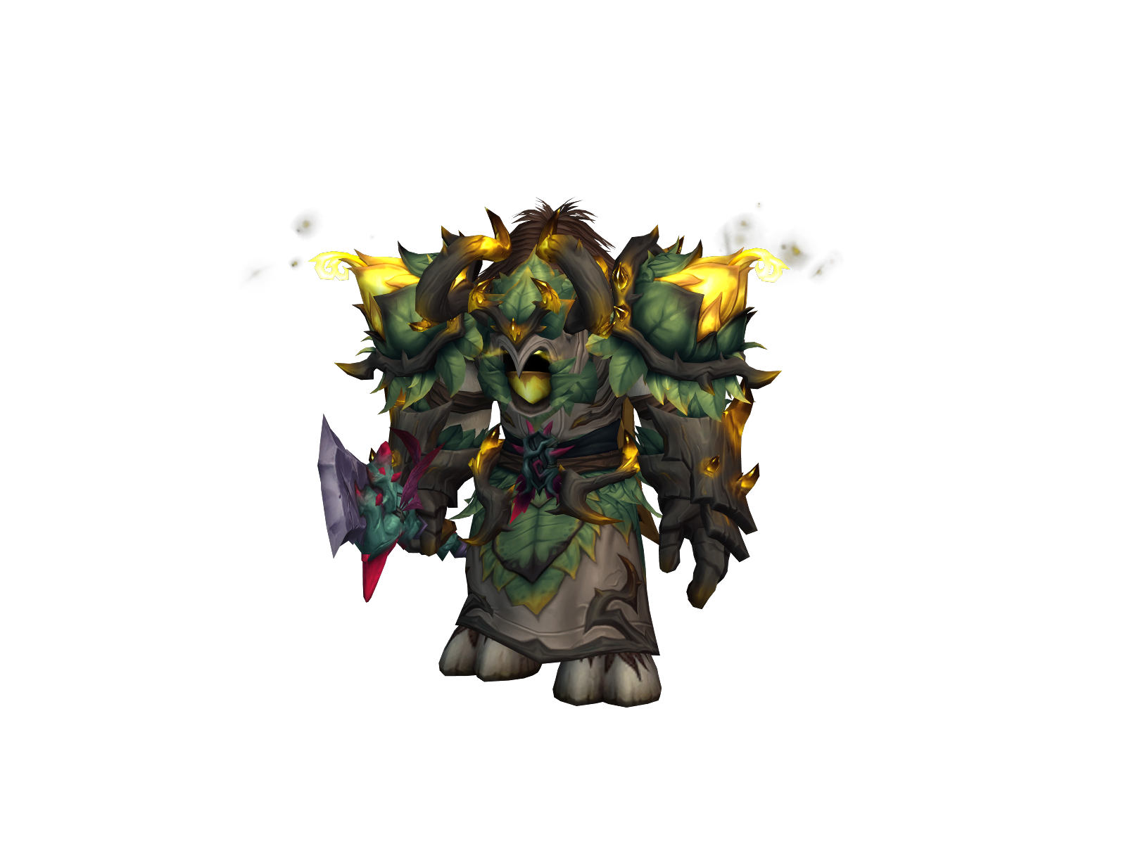 gorouk 3D character render