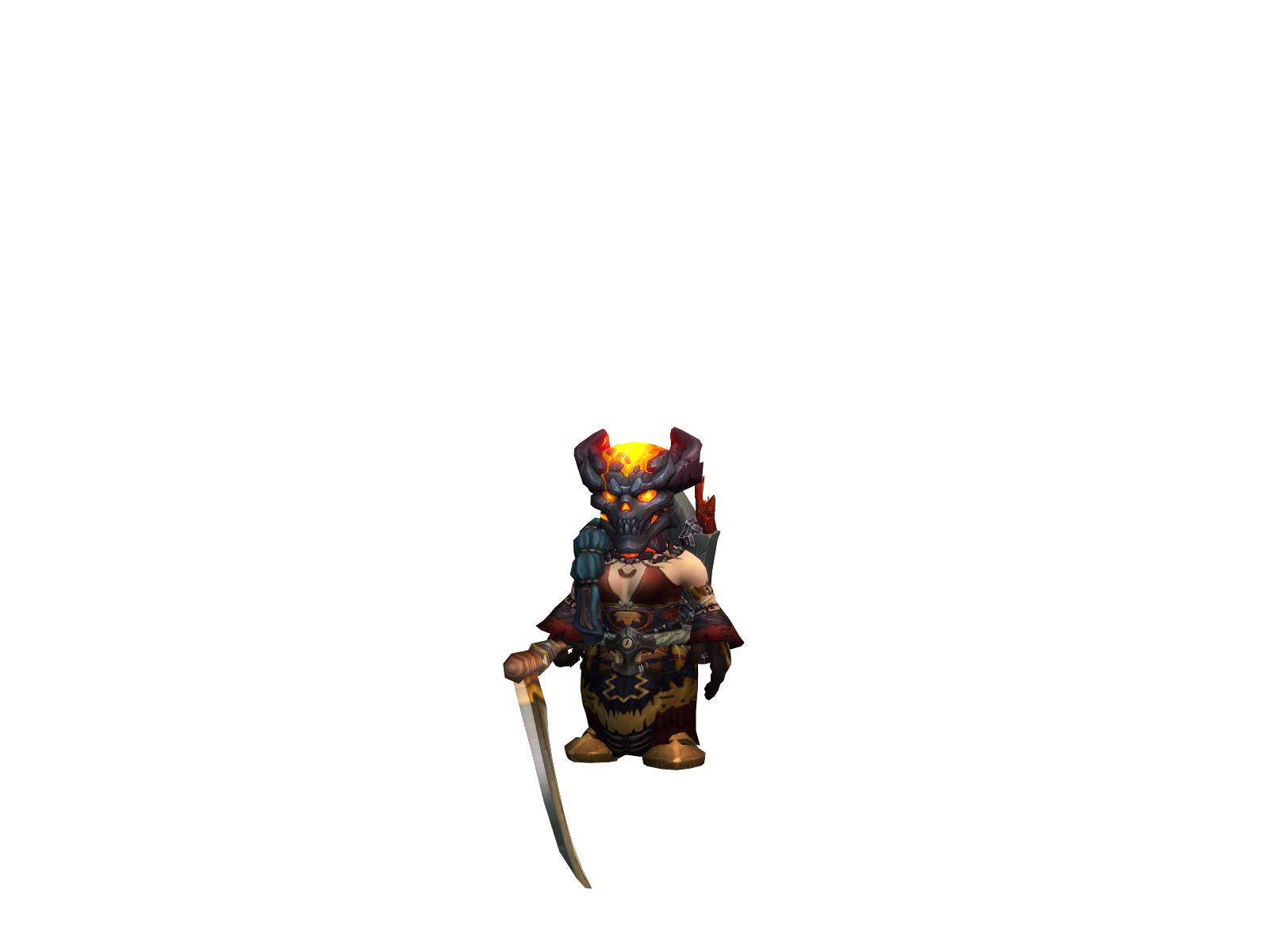 Bigkouet 3D character render