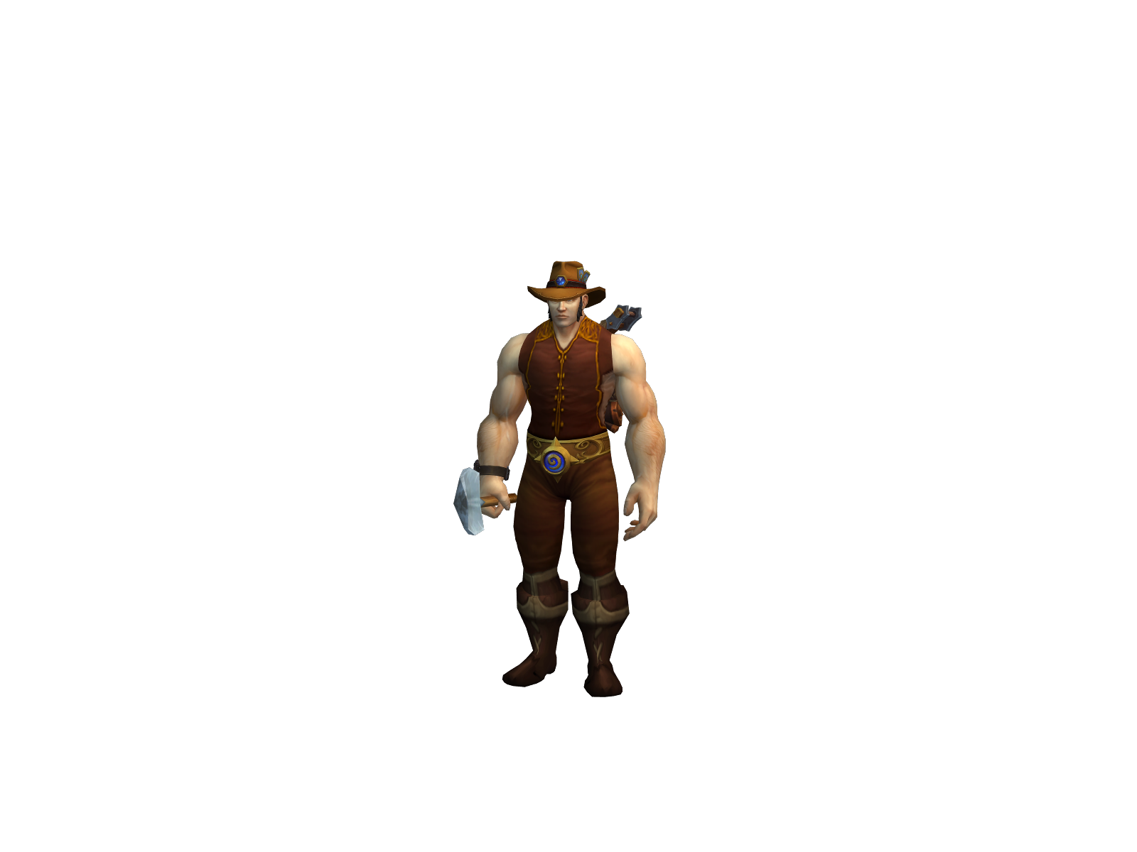 Platane 3D character render