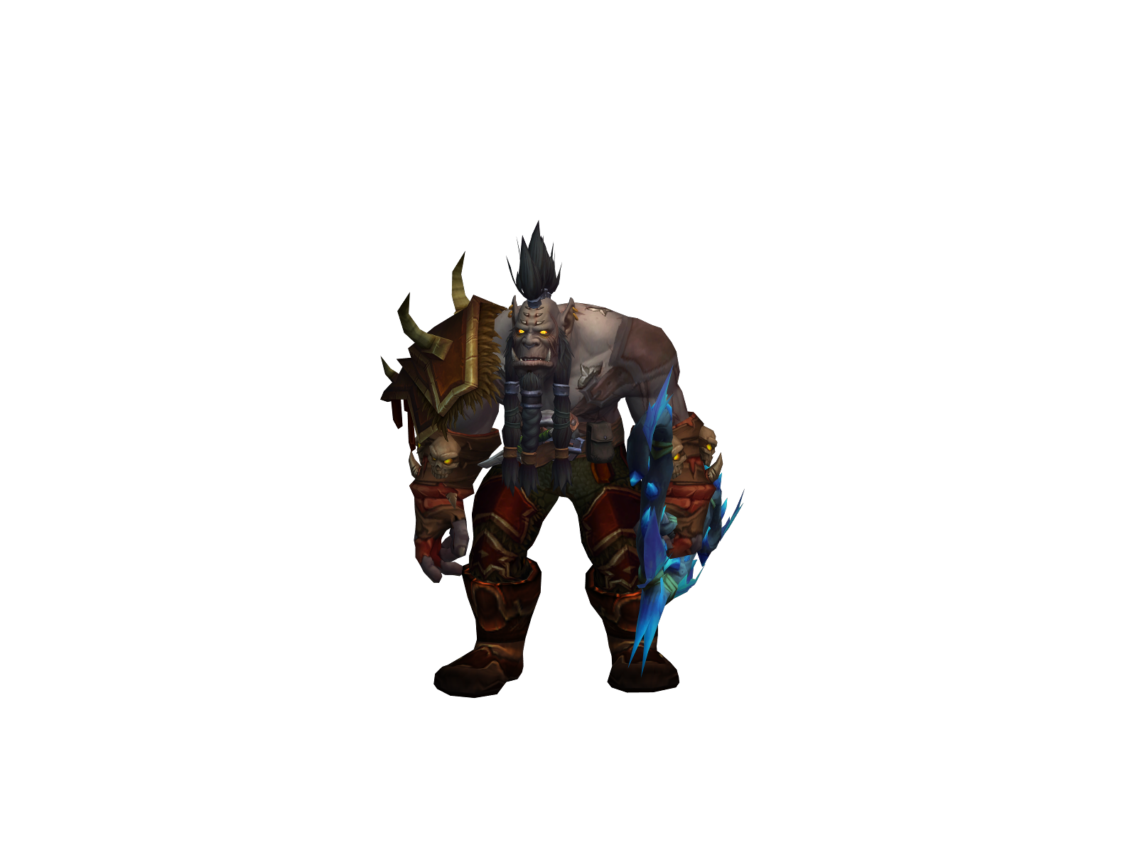 Problème 3D character render