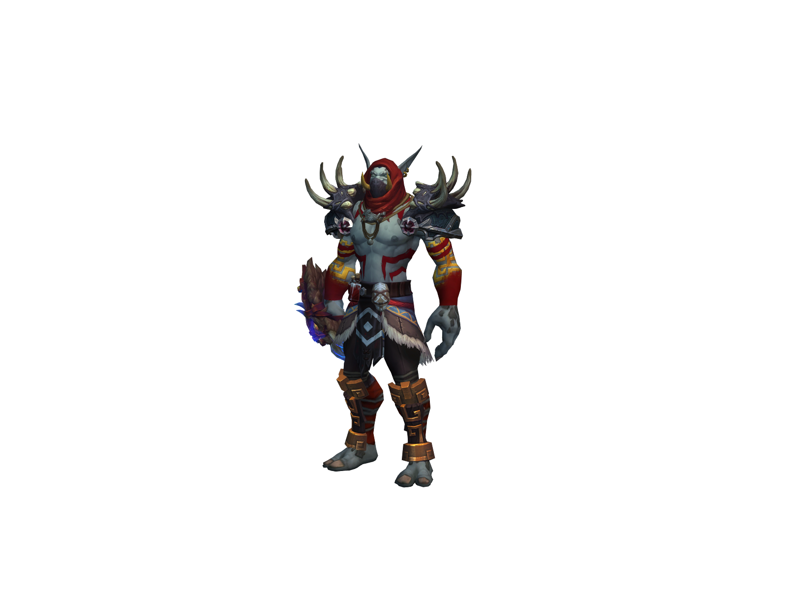 Ghoogun 3D character render