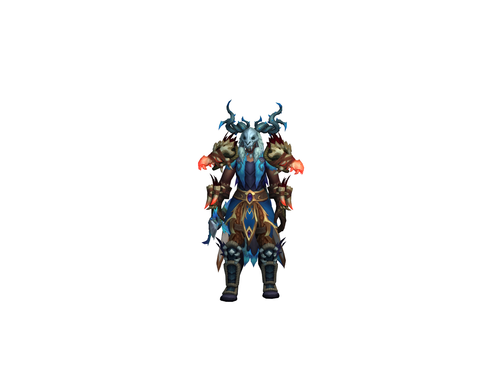 Shaggrah 3D character render