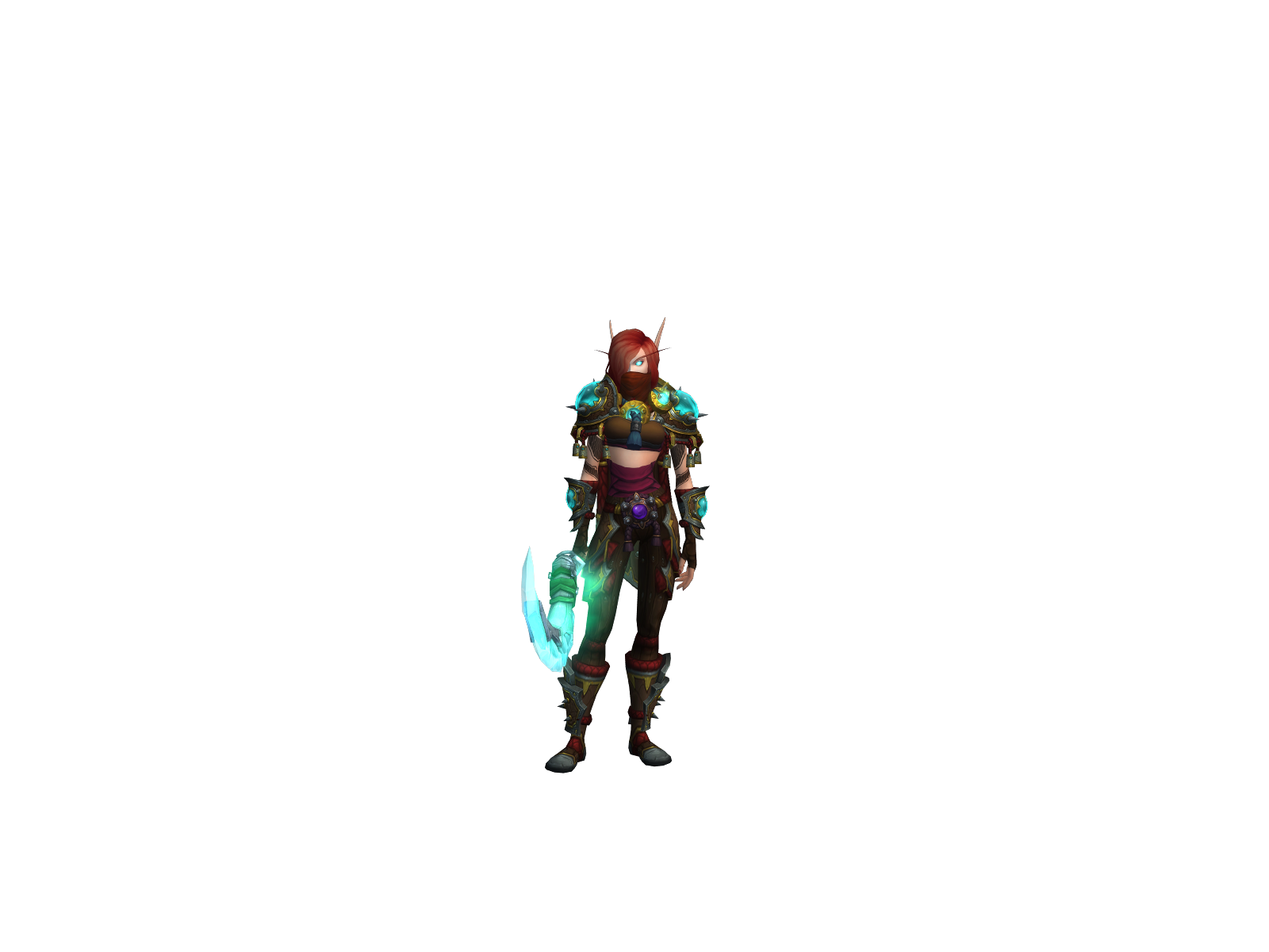 Mystickale 3D character render