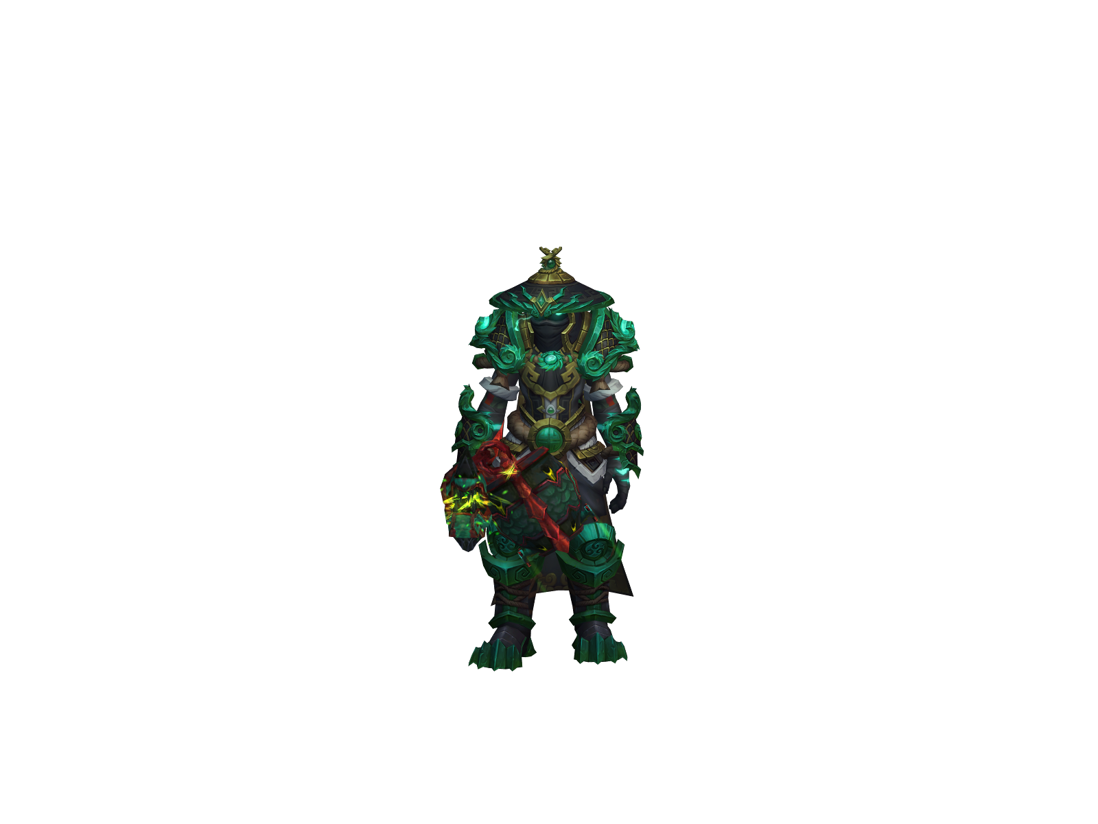 Mylael 3D character render
