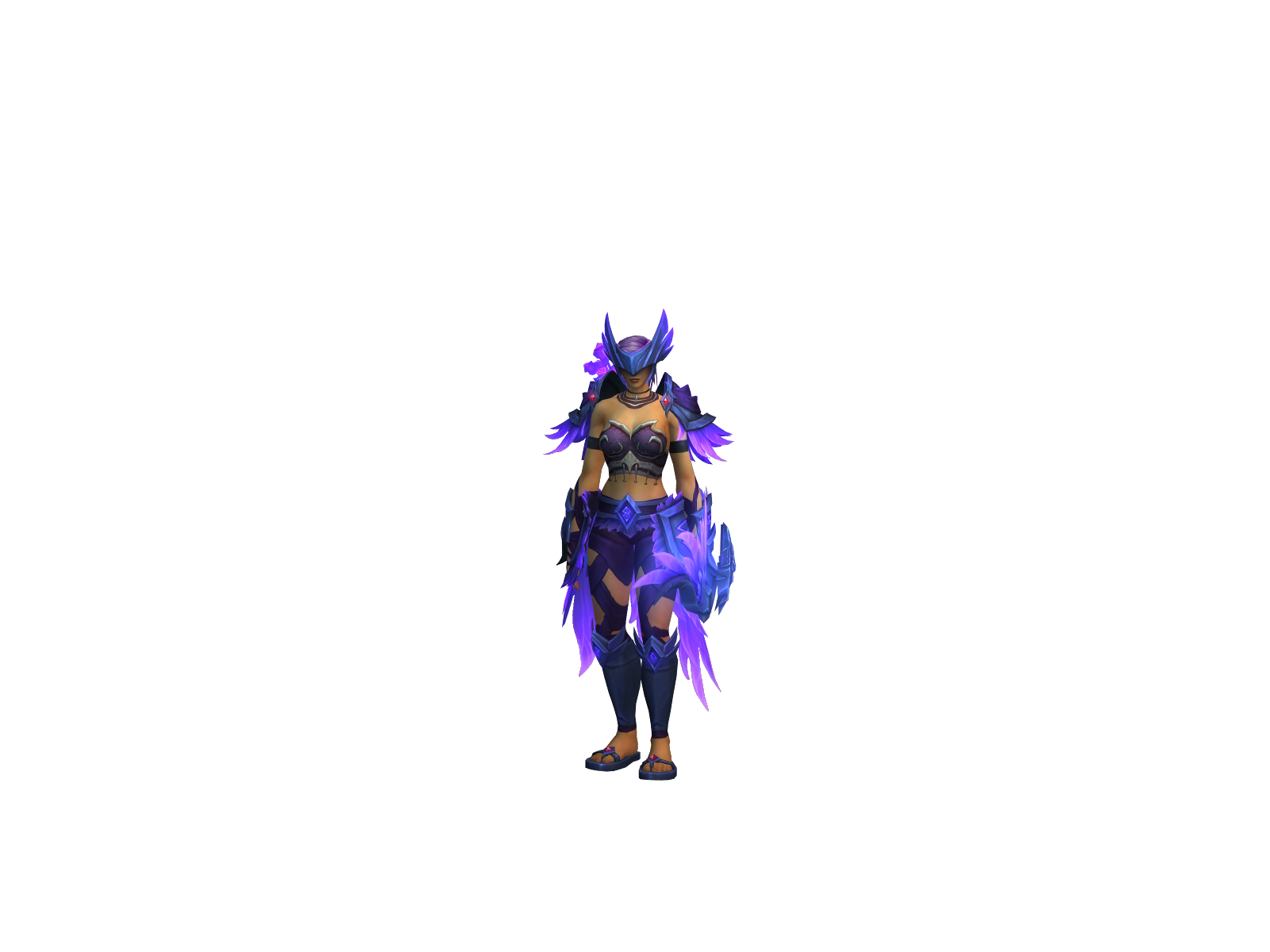 Lothràmette 3D character render
