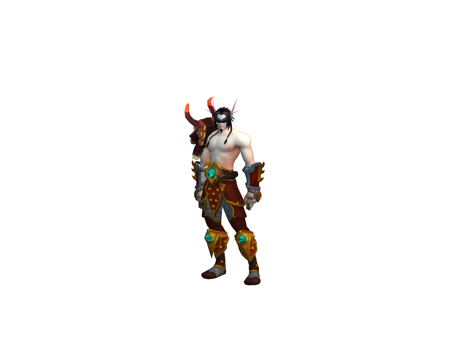Kerty 3D character render