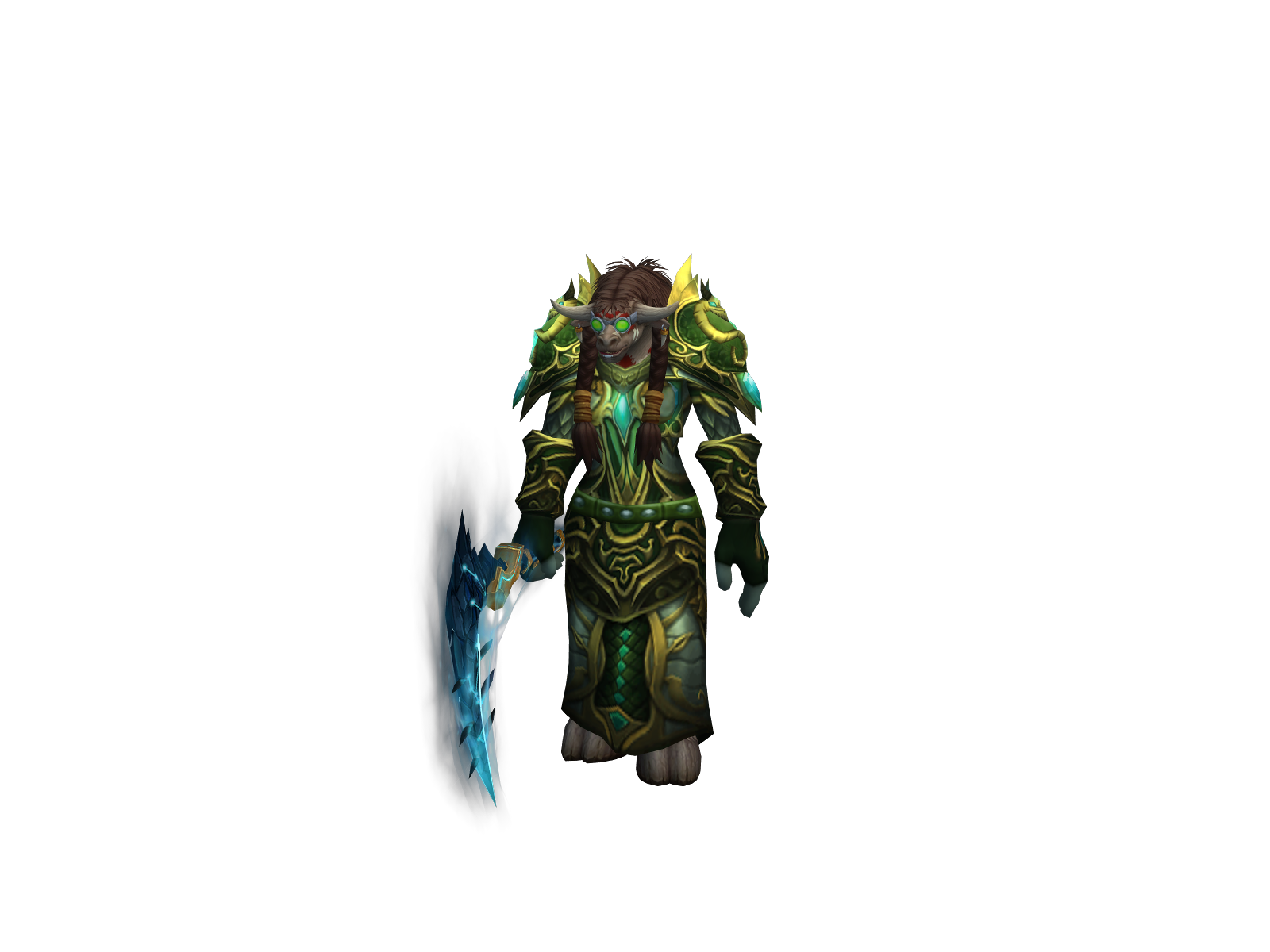Cownass 3D character render
