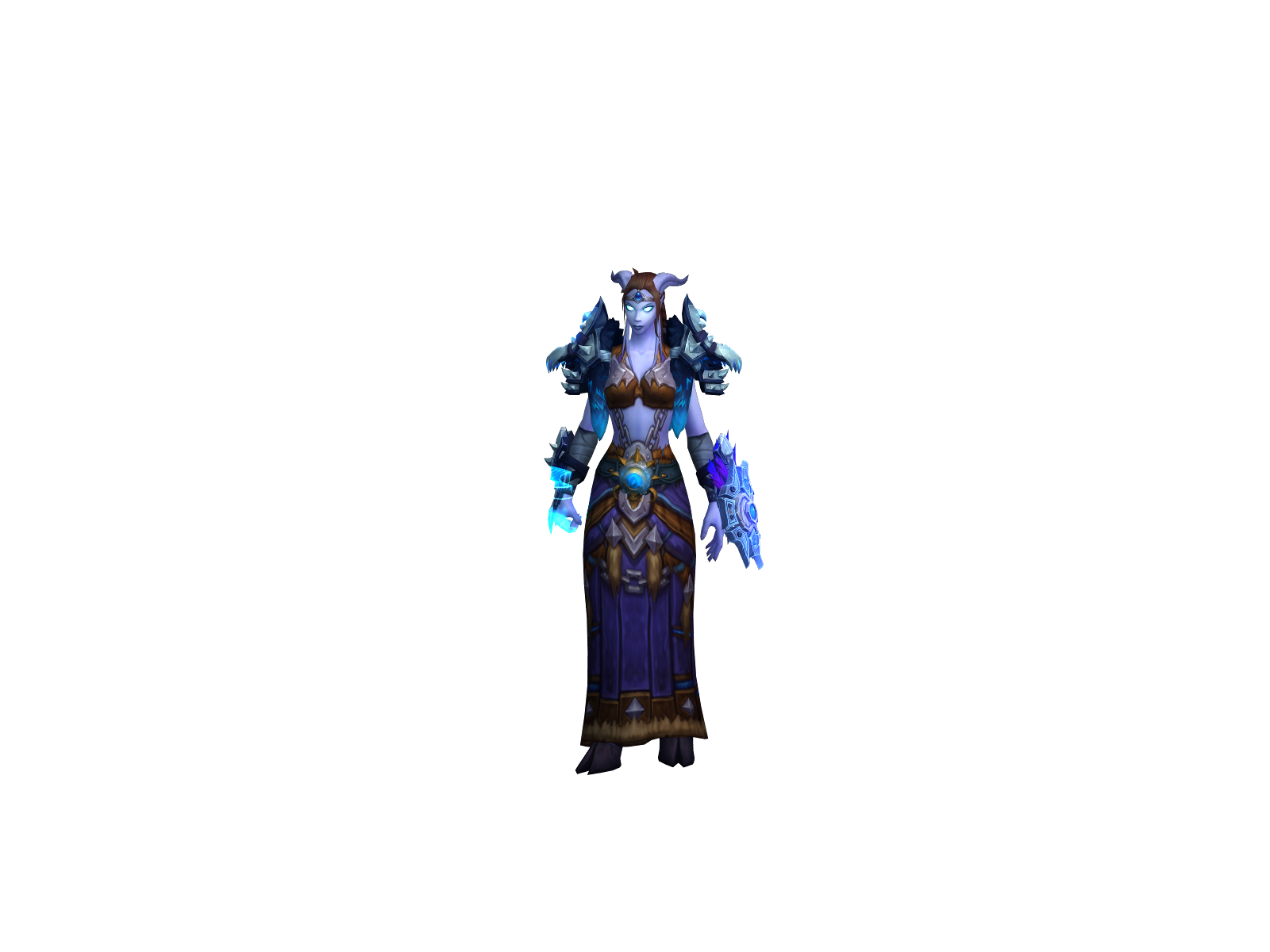 Onëya 3D character render