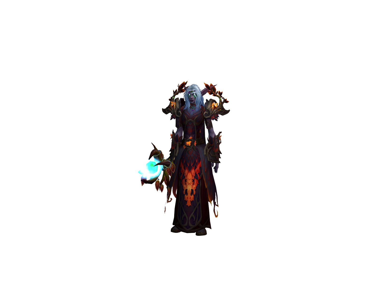 Эйинди 3D character render