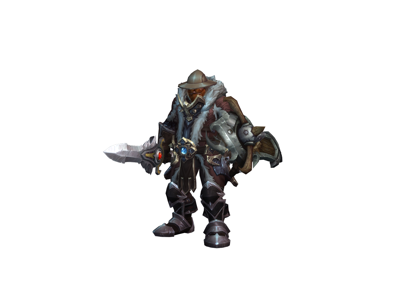 Тардунас 3D character render