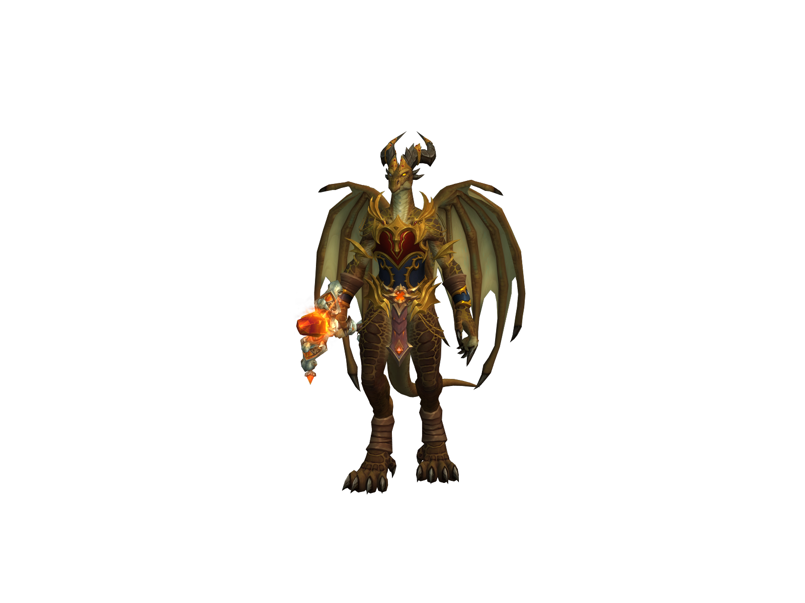 Алгур 3D character render