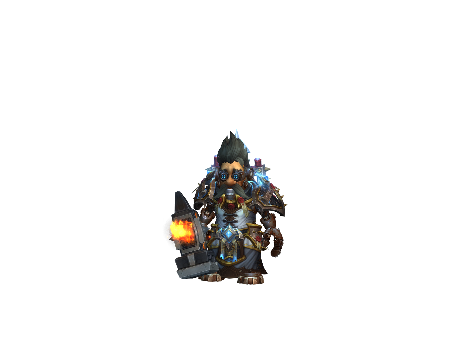 Изейхорн 3D character render
