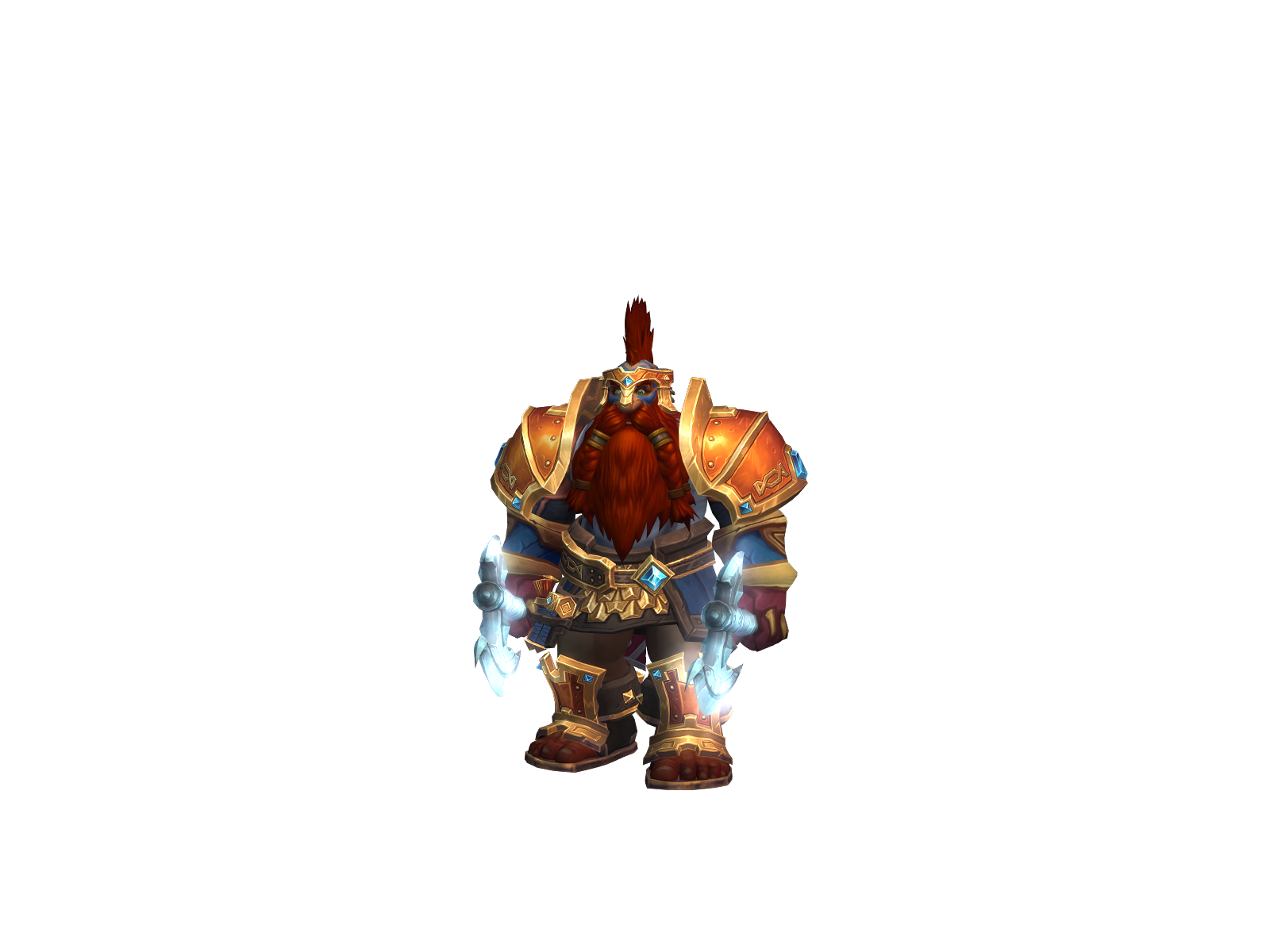 Фельдур 3D character render