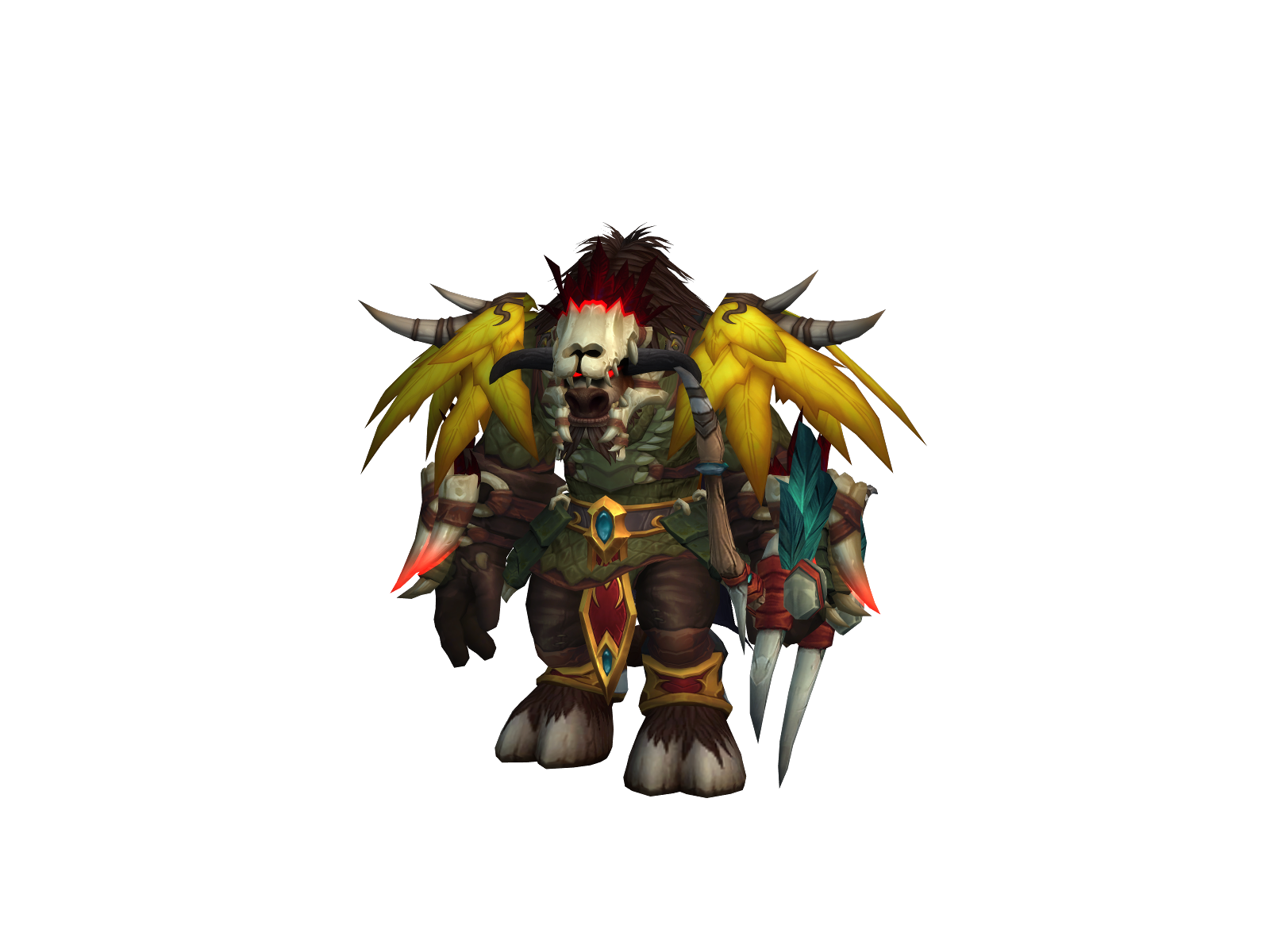 Спиночух 3D character render