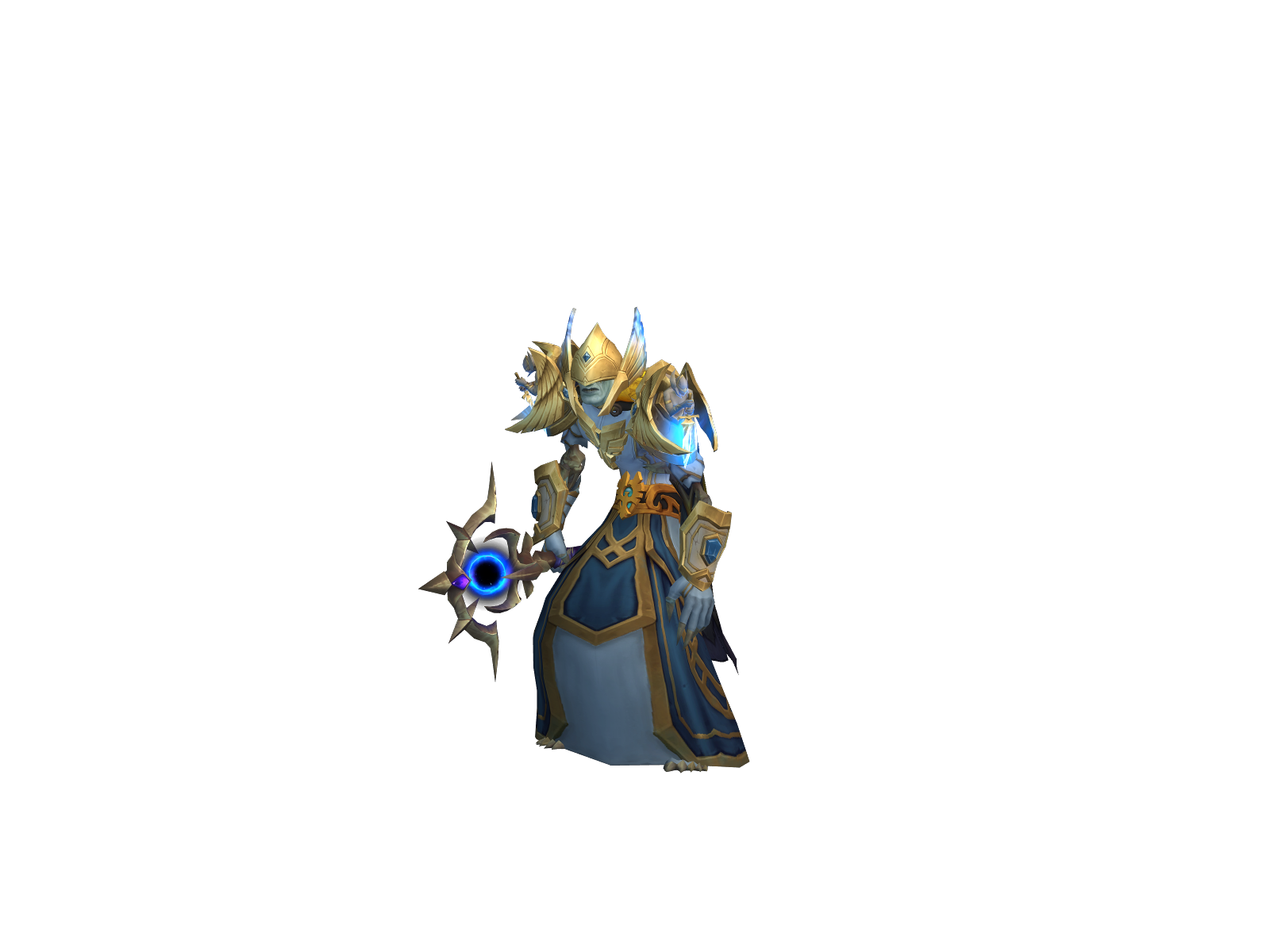 Фуджирокку 3D character render