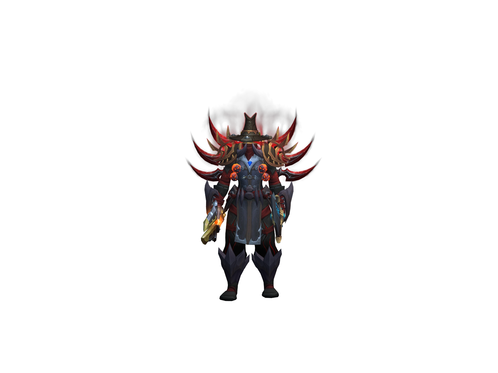 Ранконх 3D character render