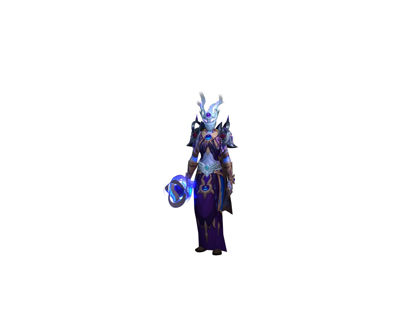 Мадмуазэль 3D character render