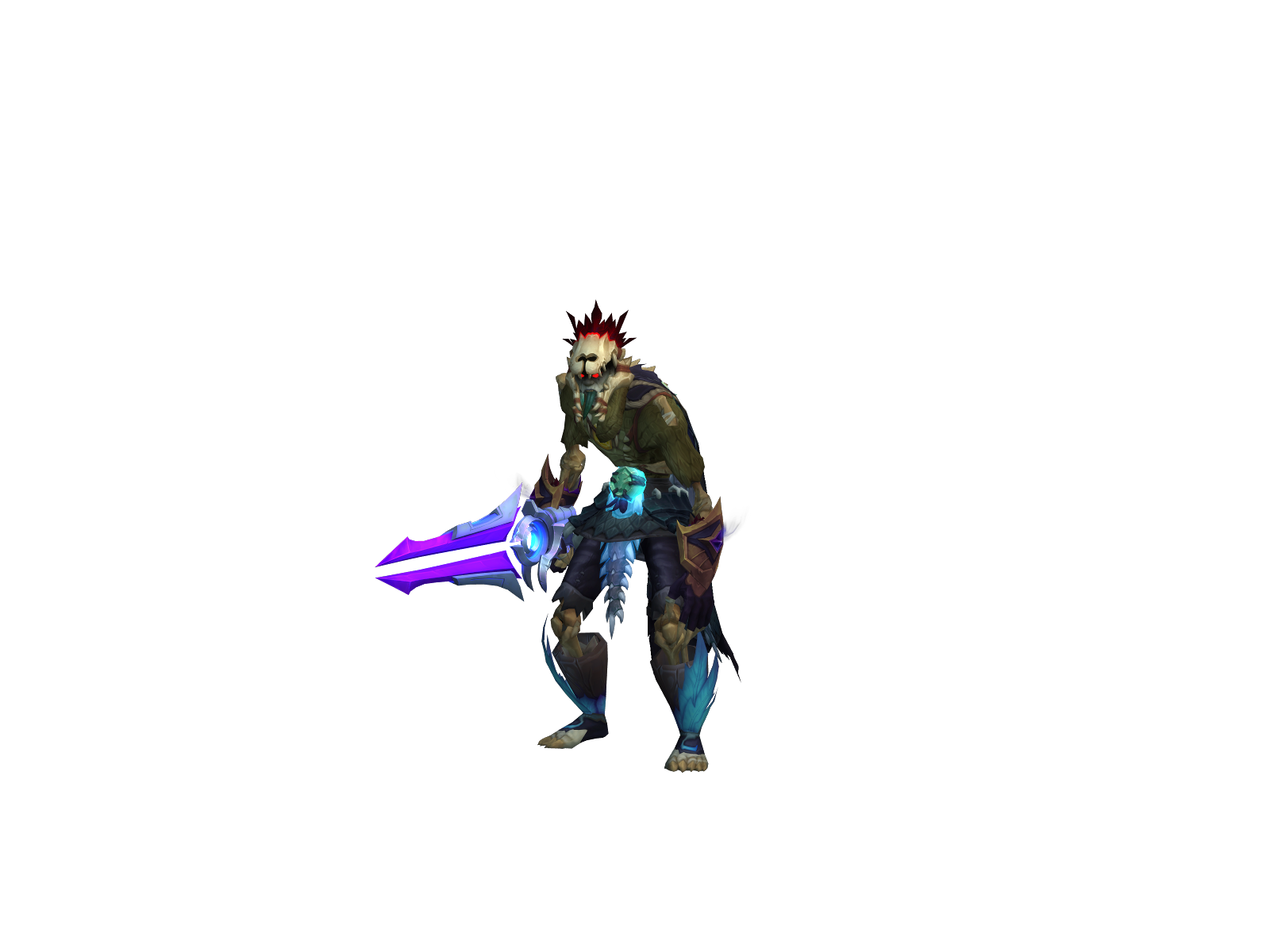 Триствосьмой 3D character render
