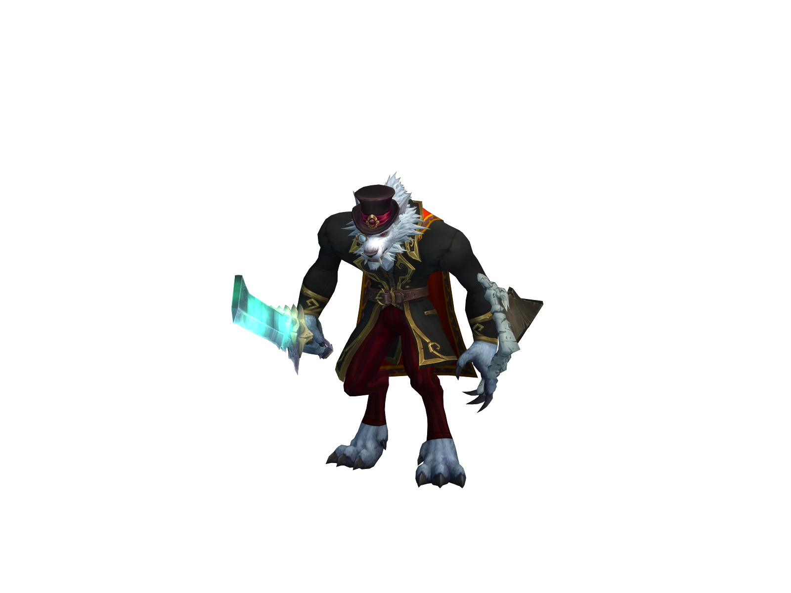 Кхаарн 3D character render