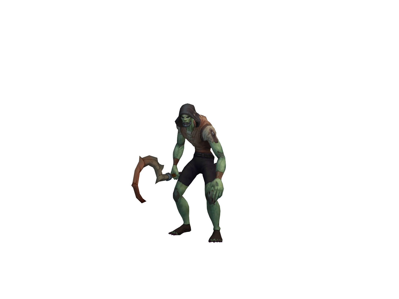 Cdifficile 3D character render