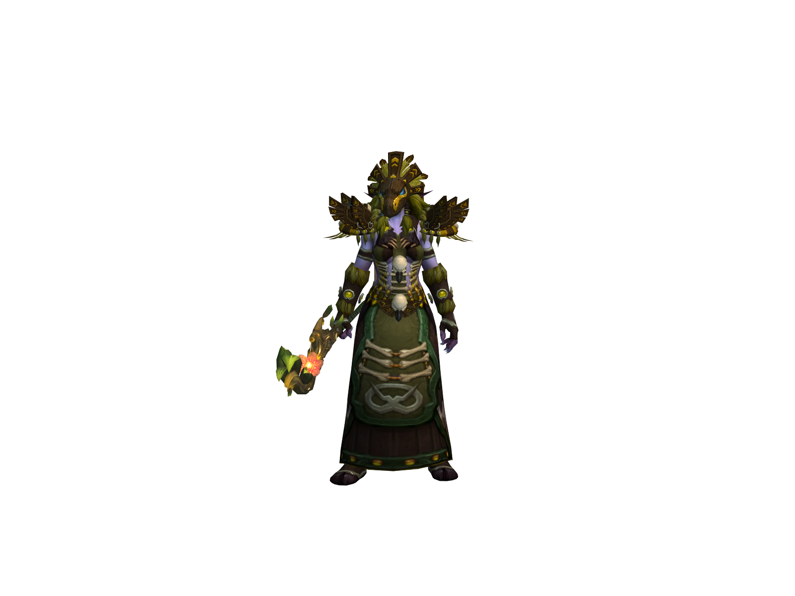 Sylia 3D character render