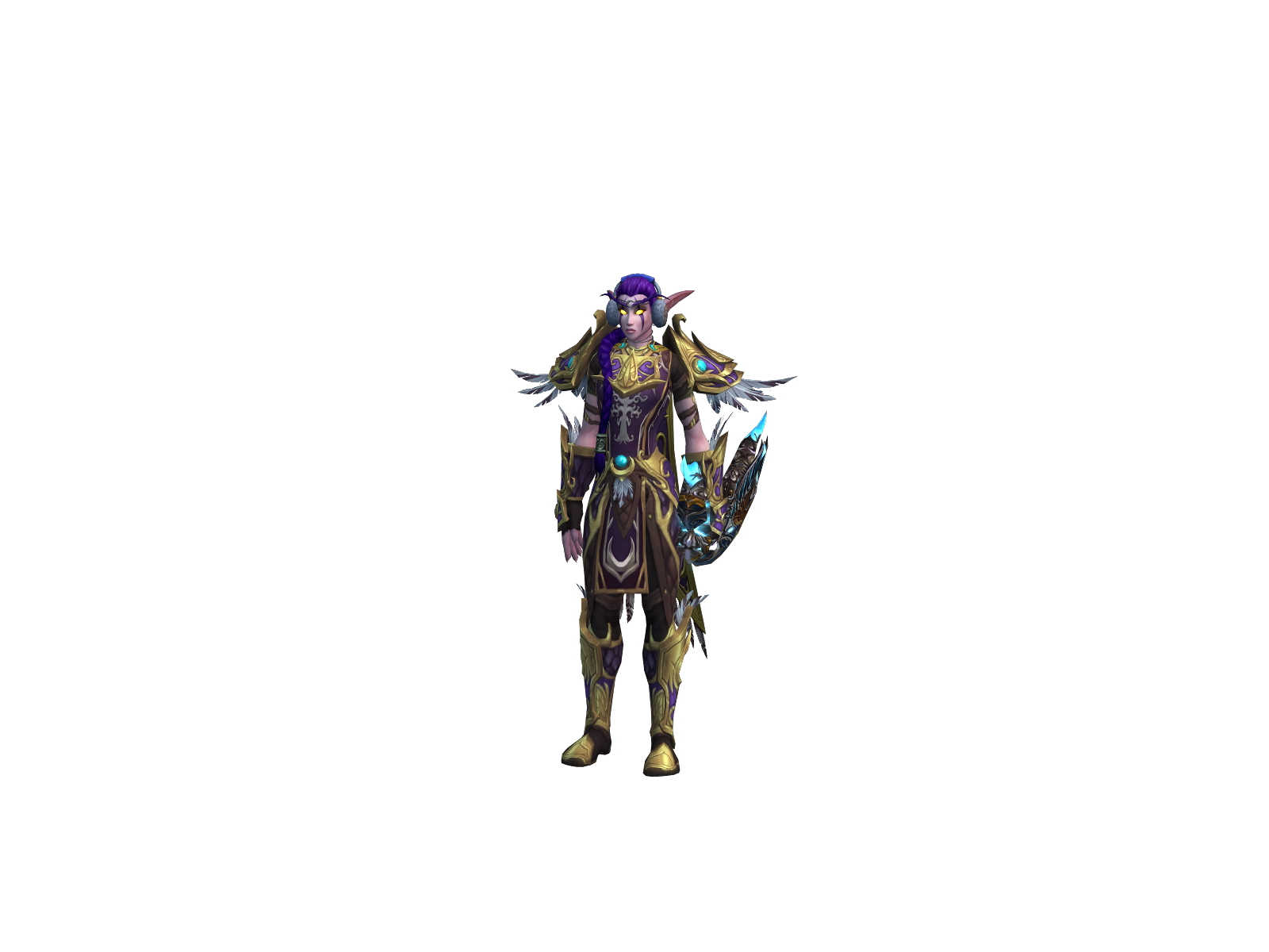 Judith 3D character render