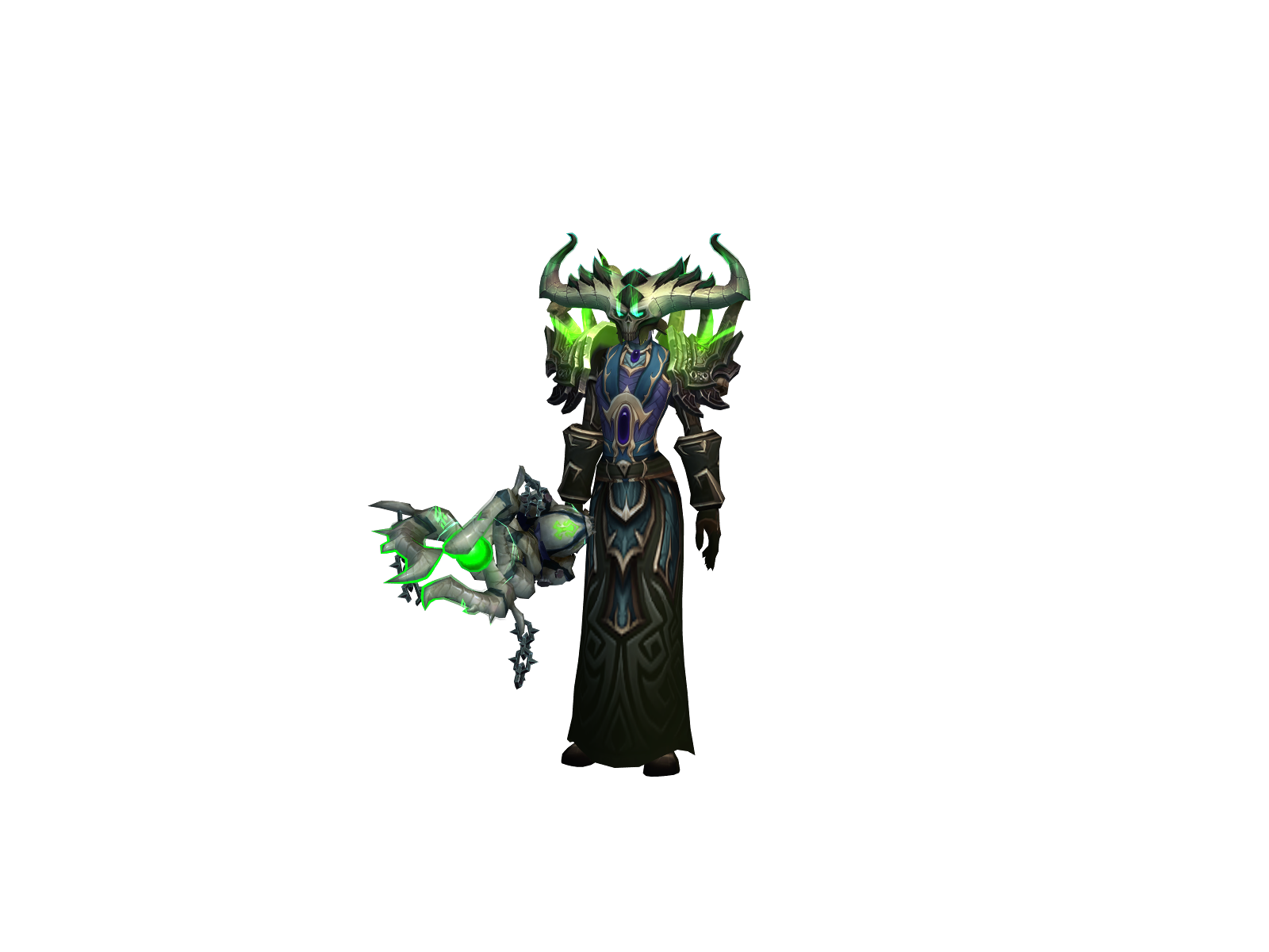 Nimajneb 3D character render
