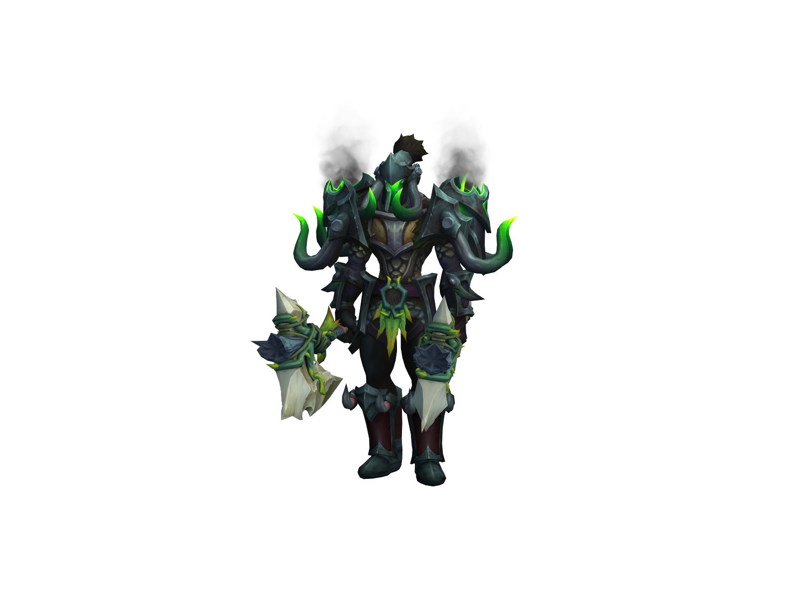 Thebald 3D character render