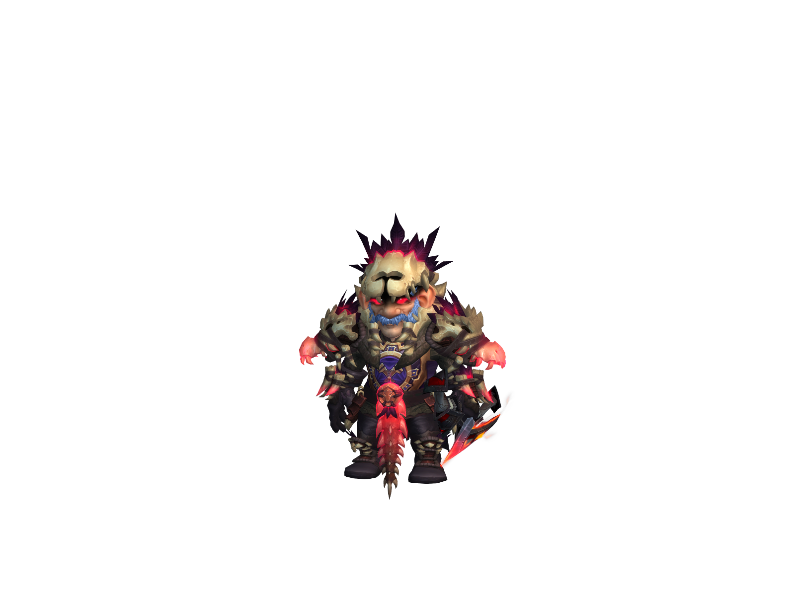 Fredrick 3D character render
