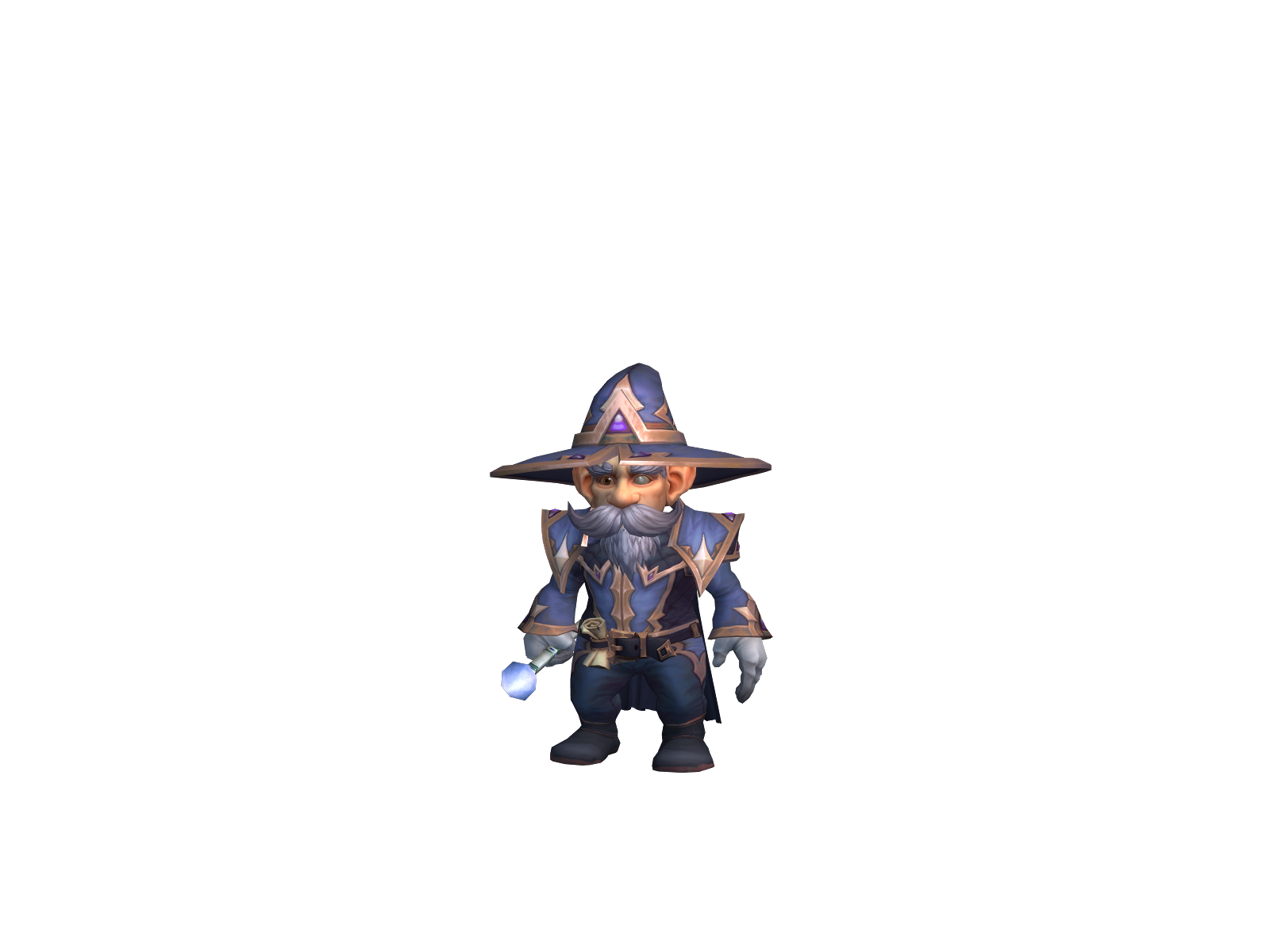 Inspector 3D character render