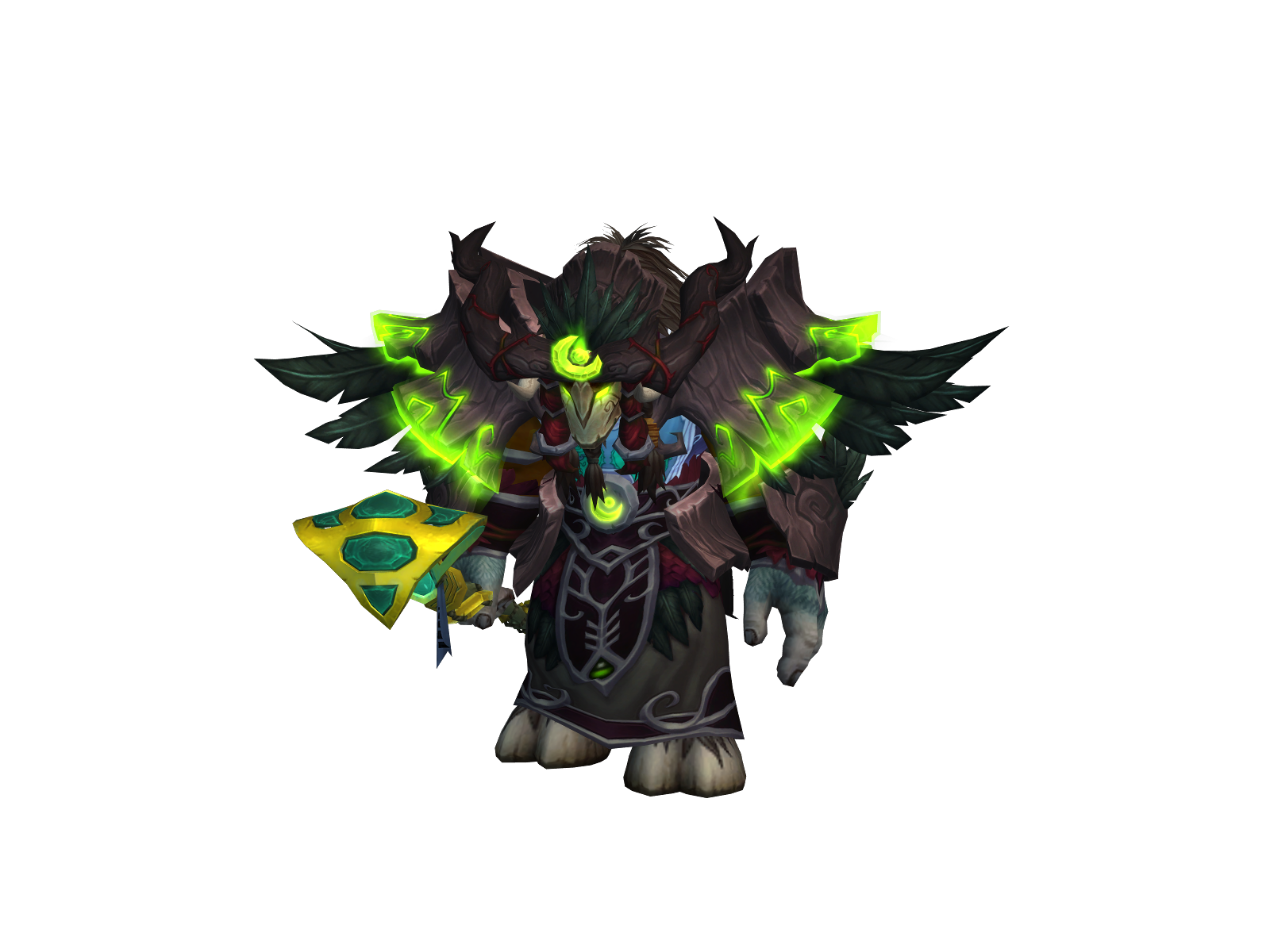 Sikabork 3D character render