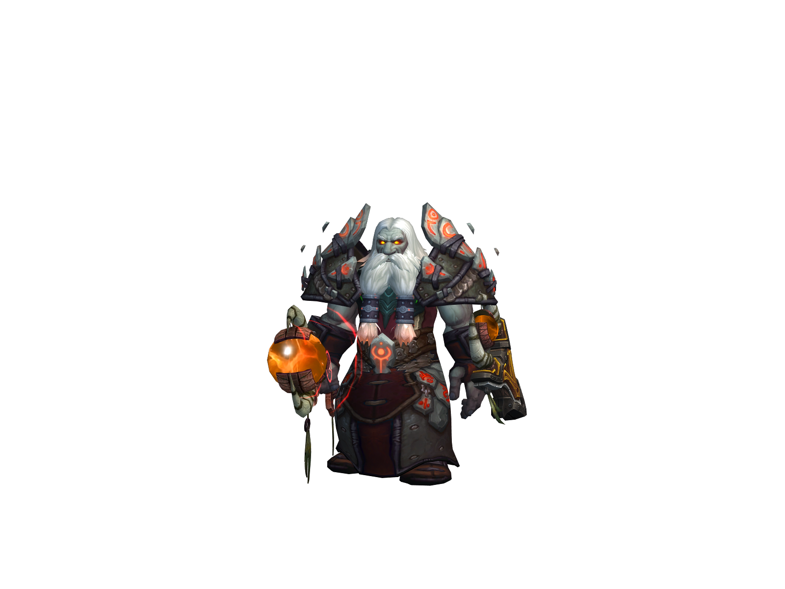 Scruffy 3D character render