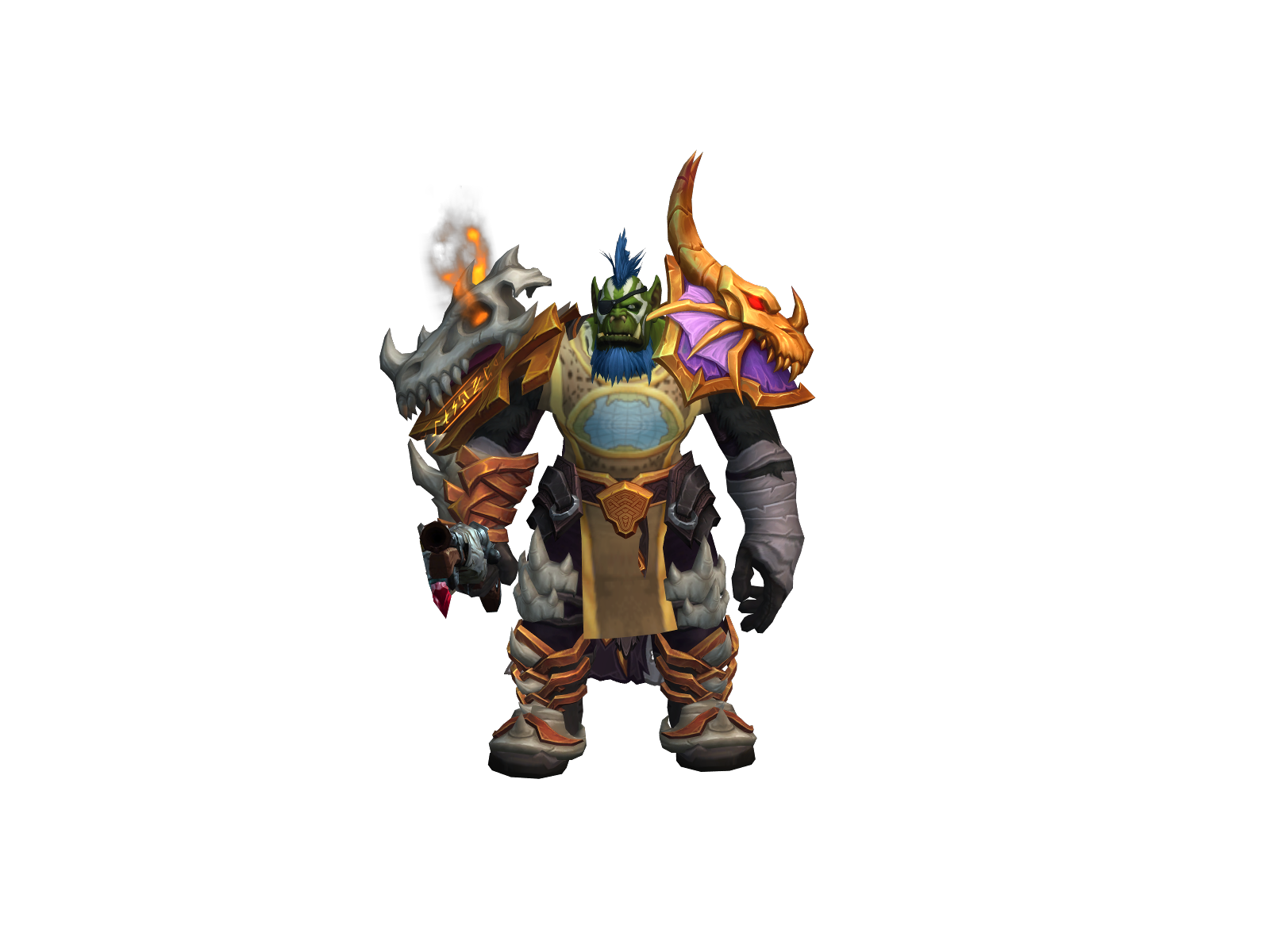 Lokihunter 3D character render