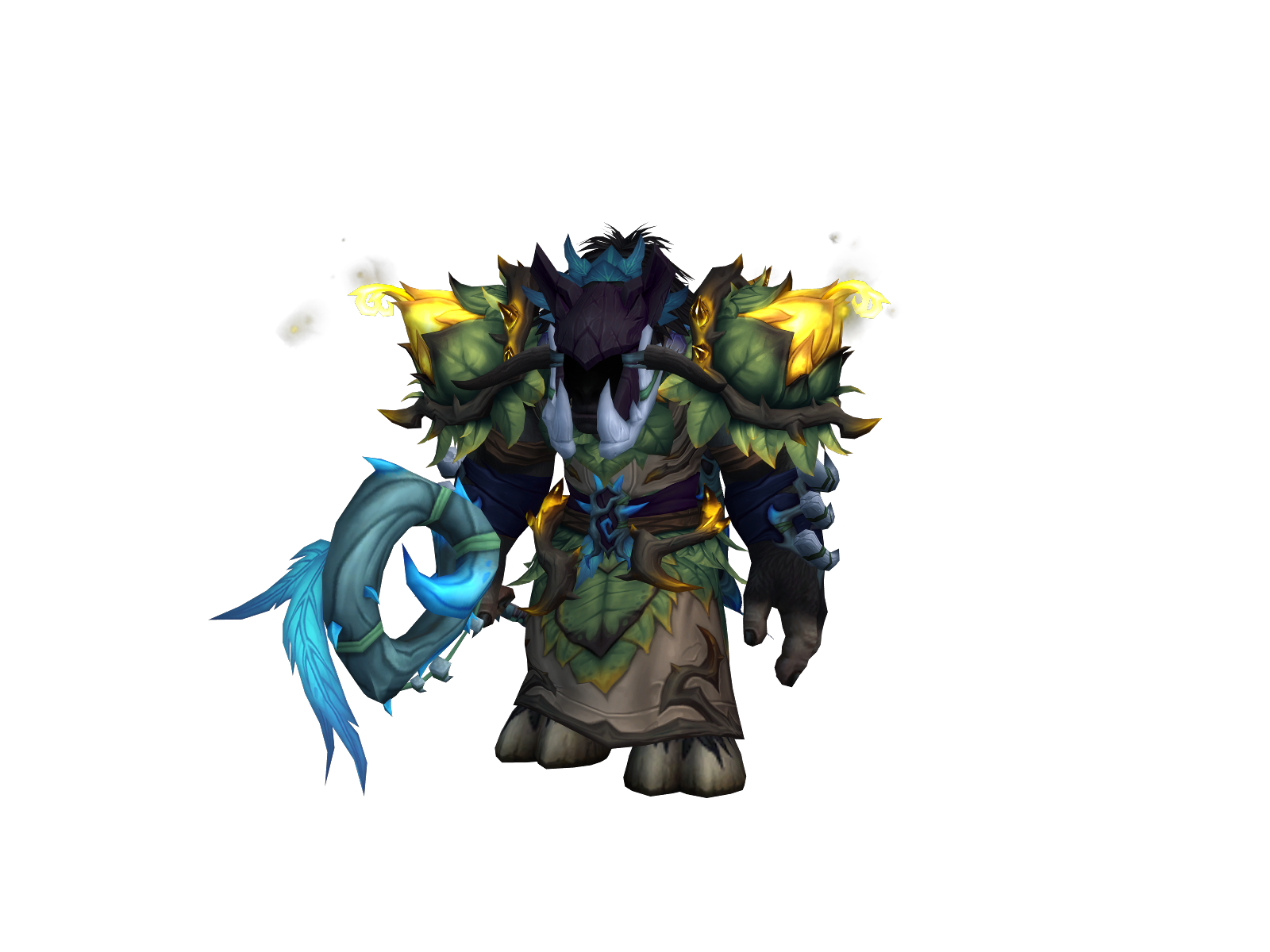 Melquíades 3D character render