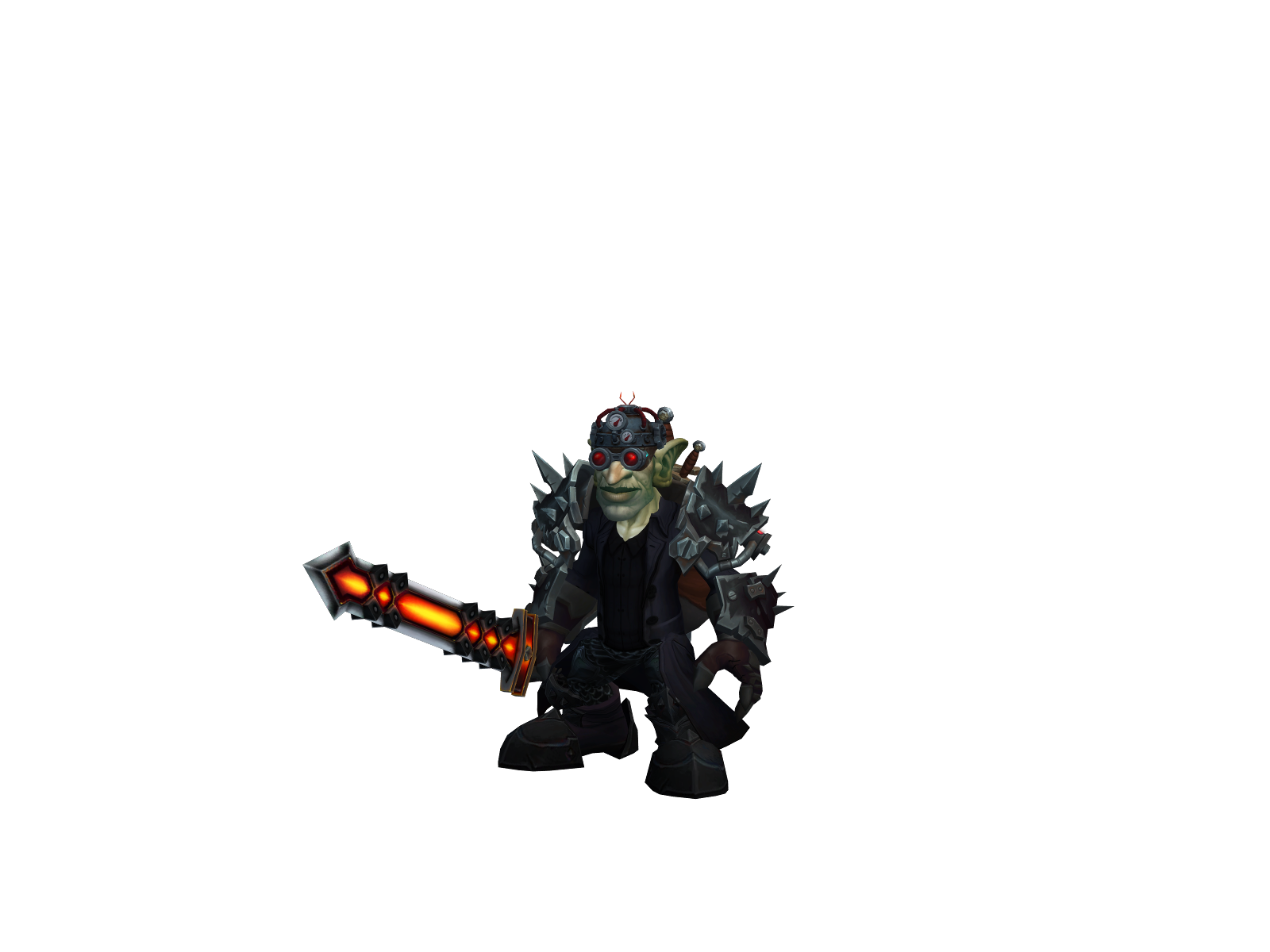 Mokkle 3D character render