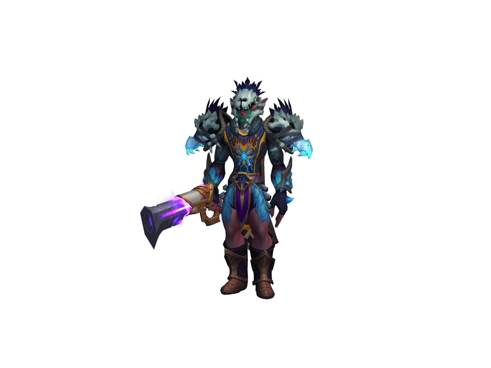 Avantgârde 3D character render