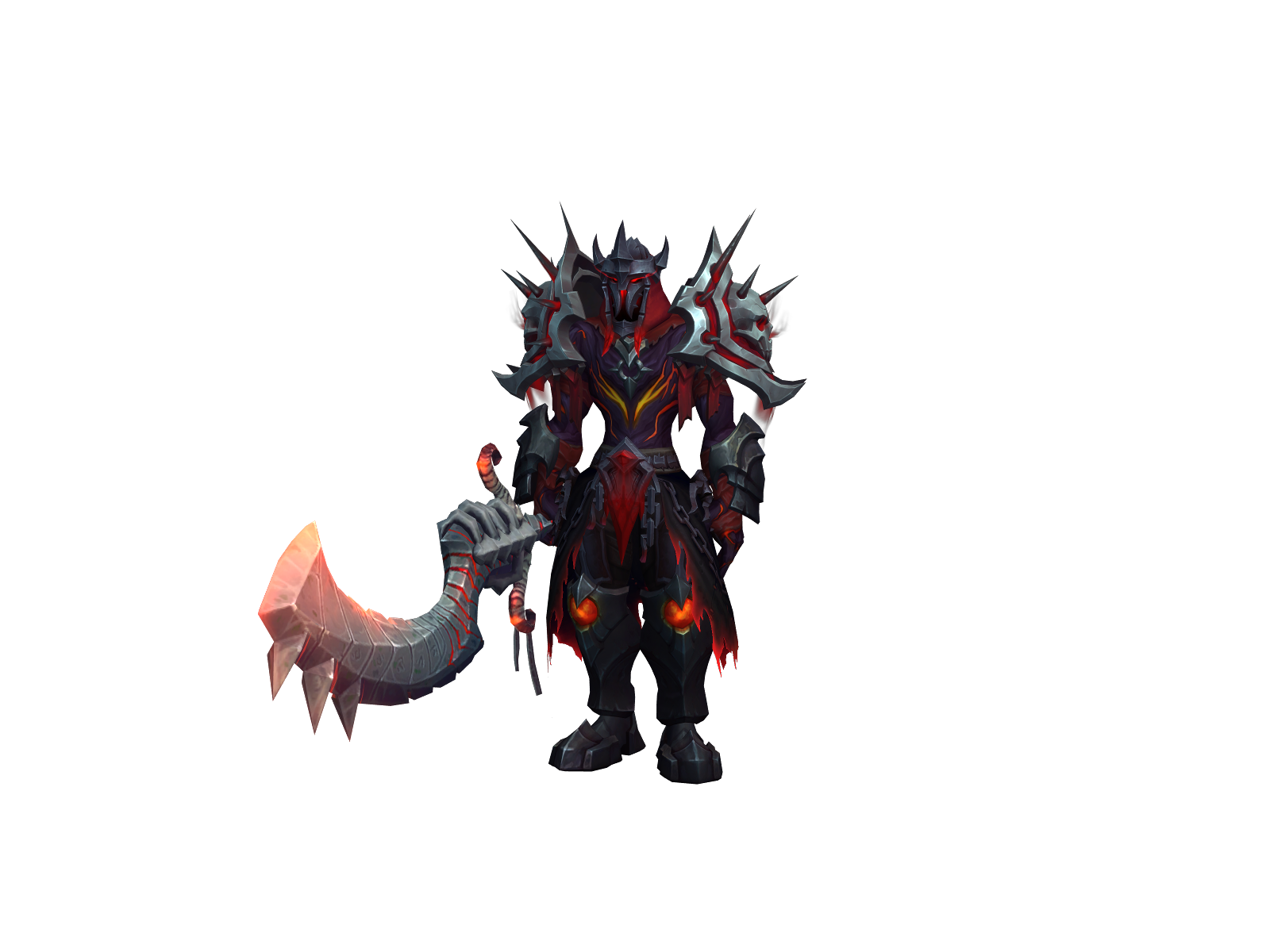 Remorse 3D character render