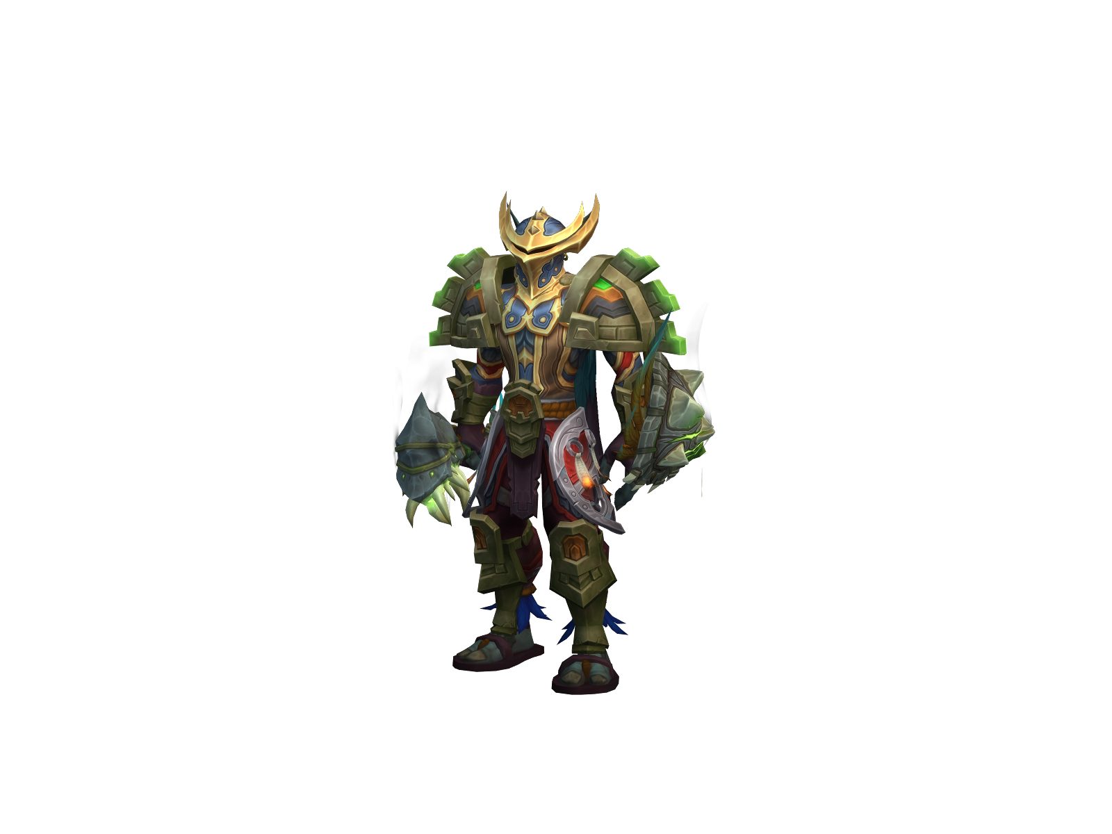 Layron 3D character render