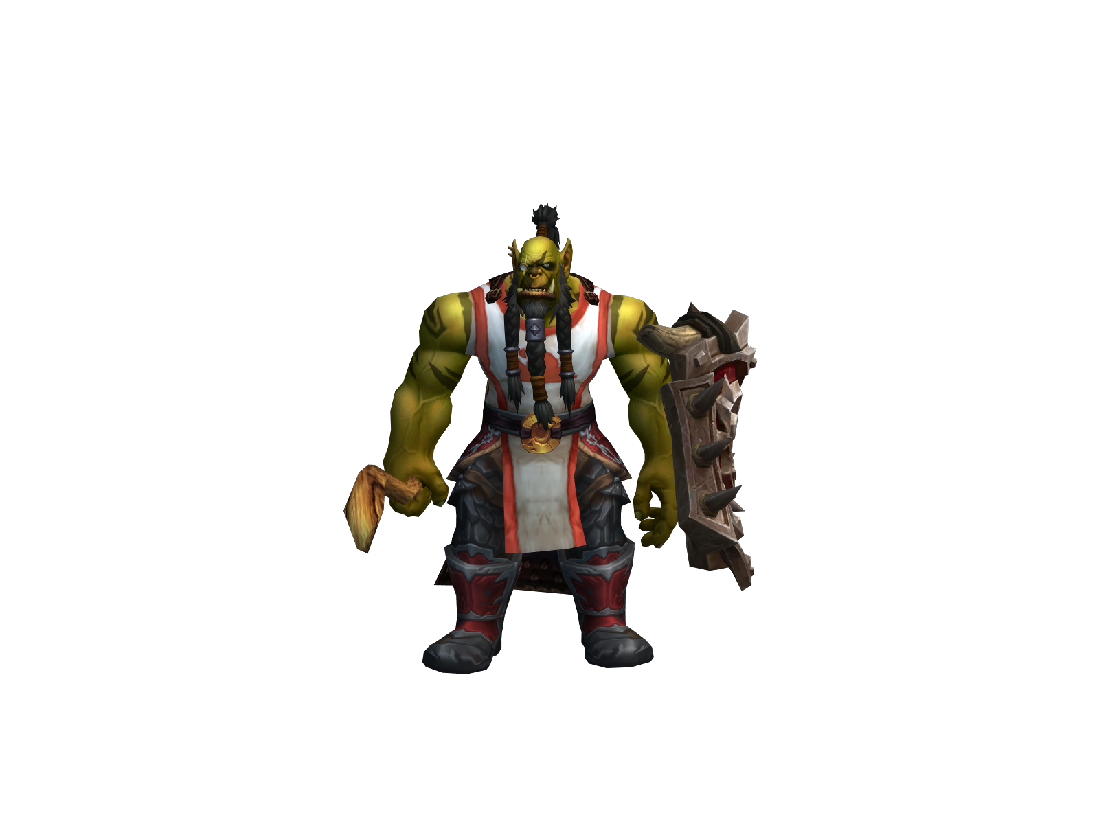 Pavak 3D character render