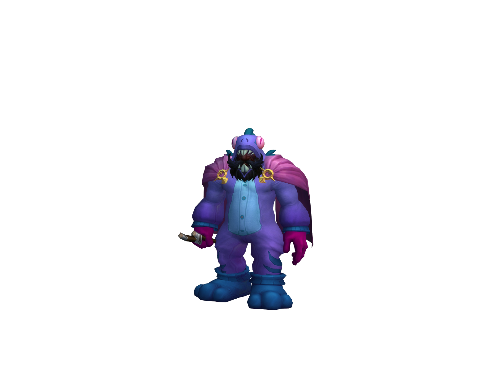 Zizou 3D character render
