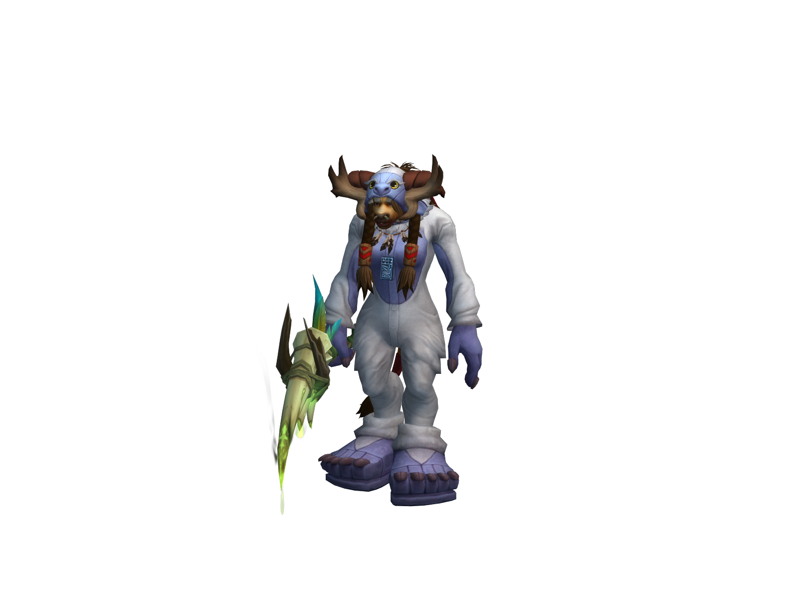 Theboog 3D character render