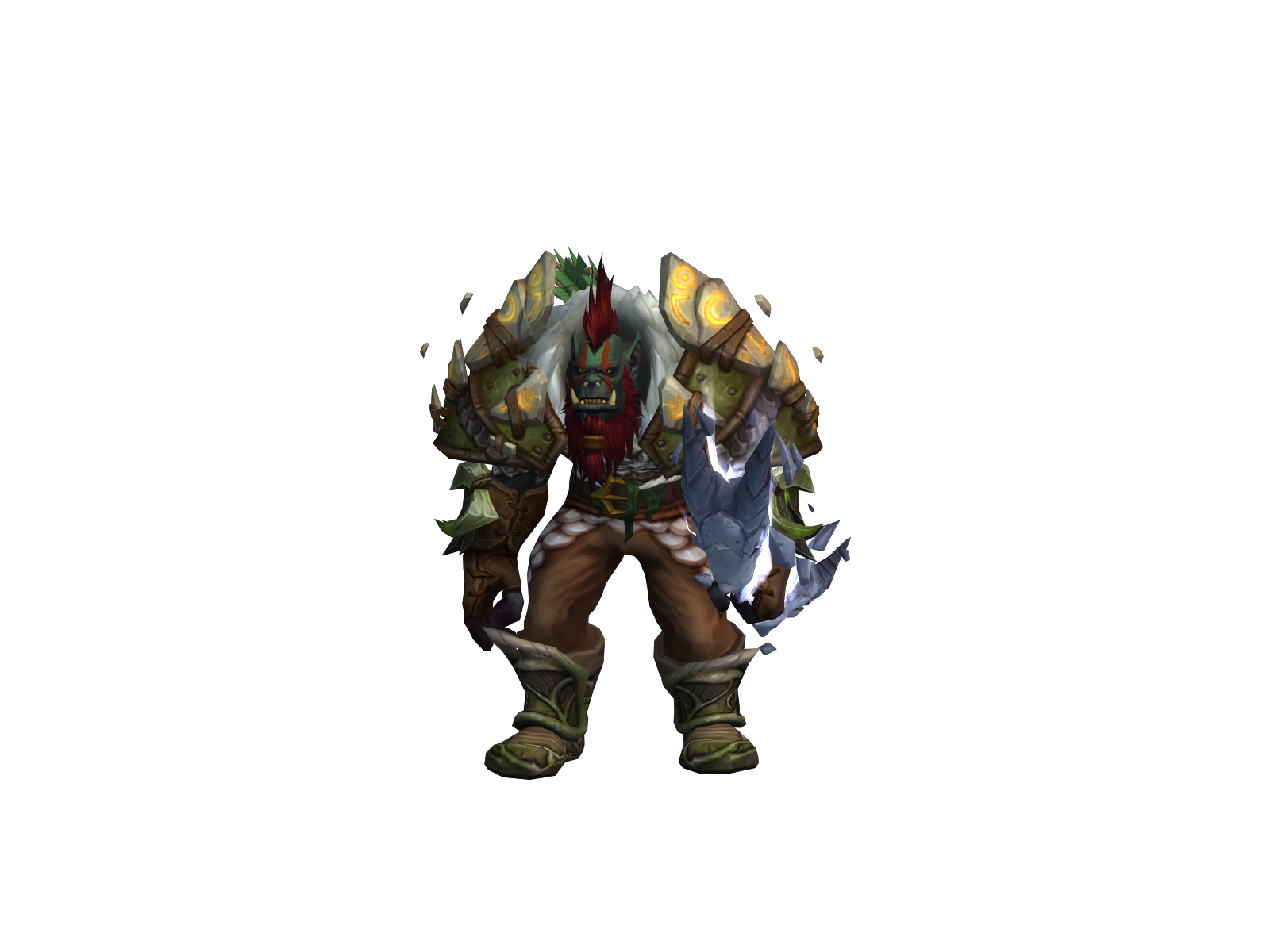 Iraza 3D character render