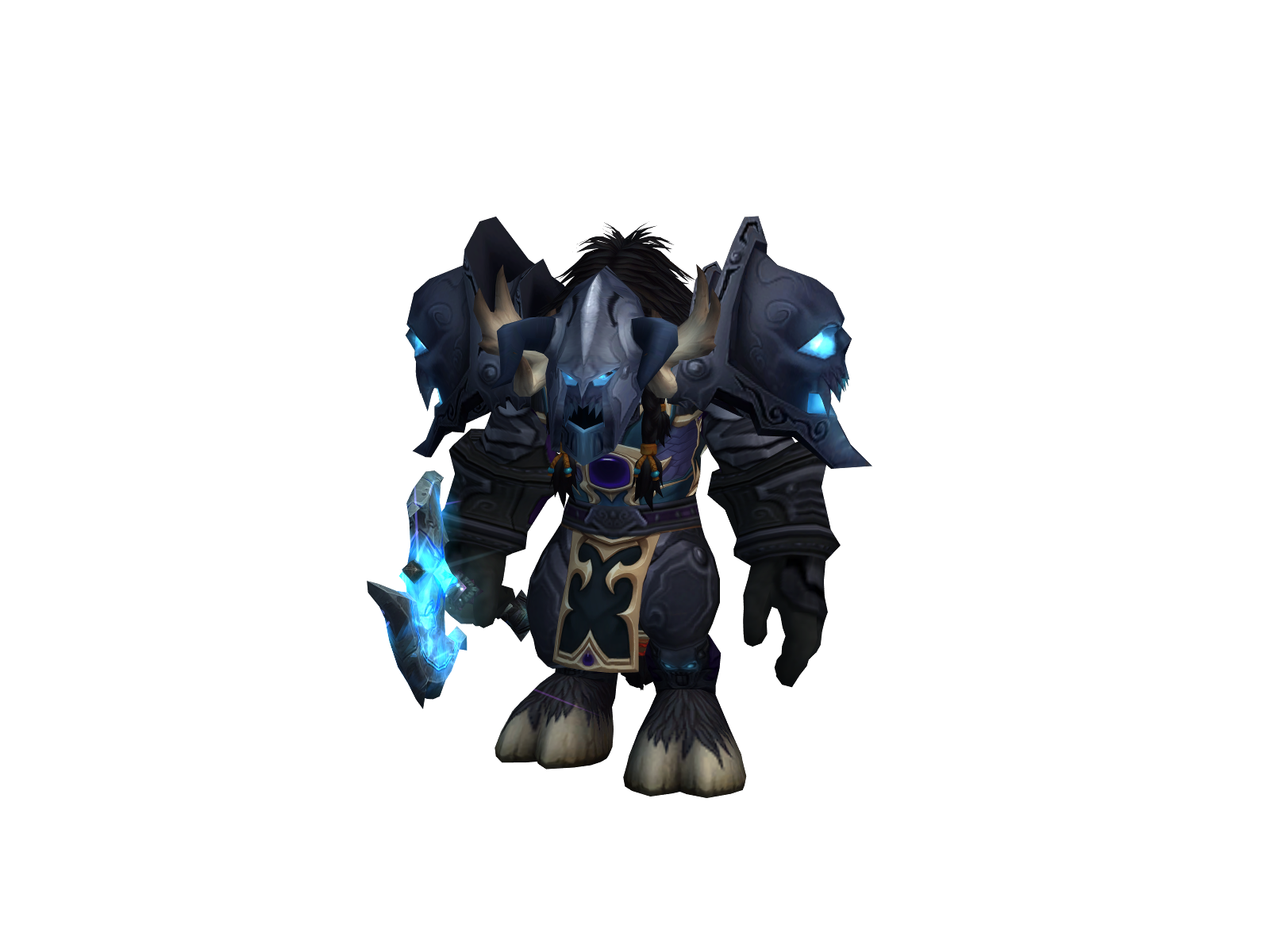 Nevergrip 3D character render