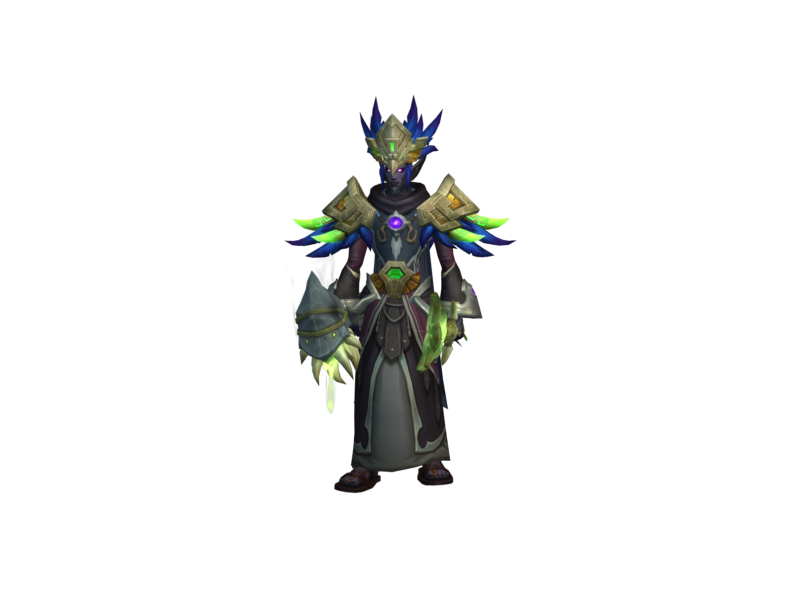 Pensius 3D character render