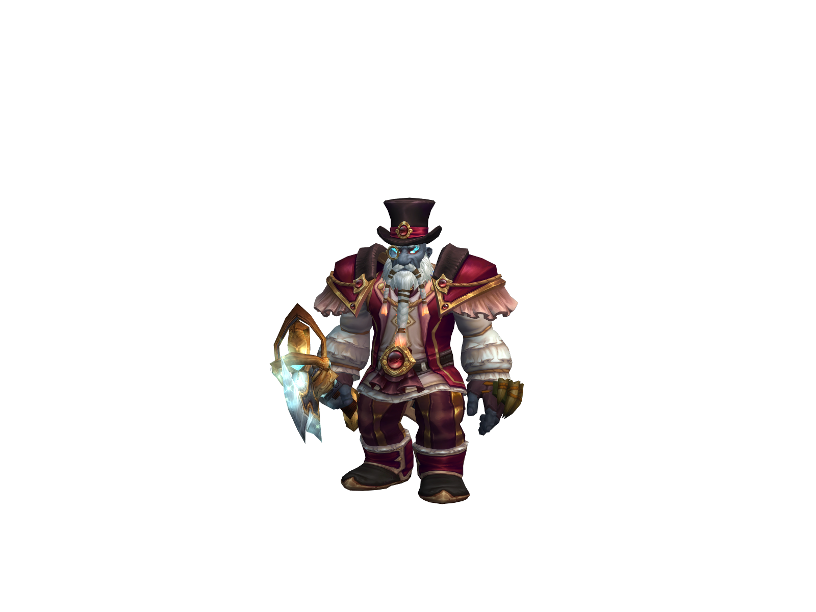 Athas 3D character render