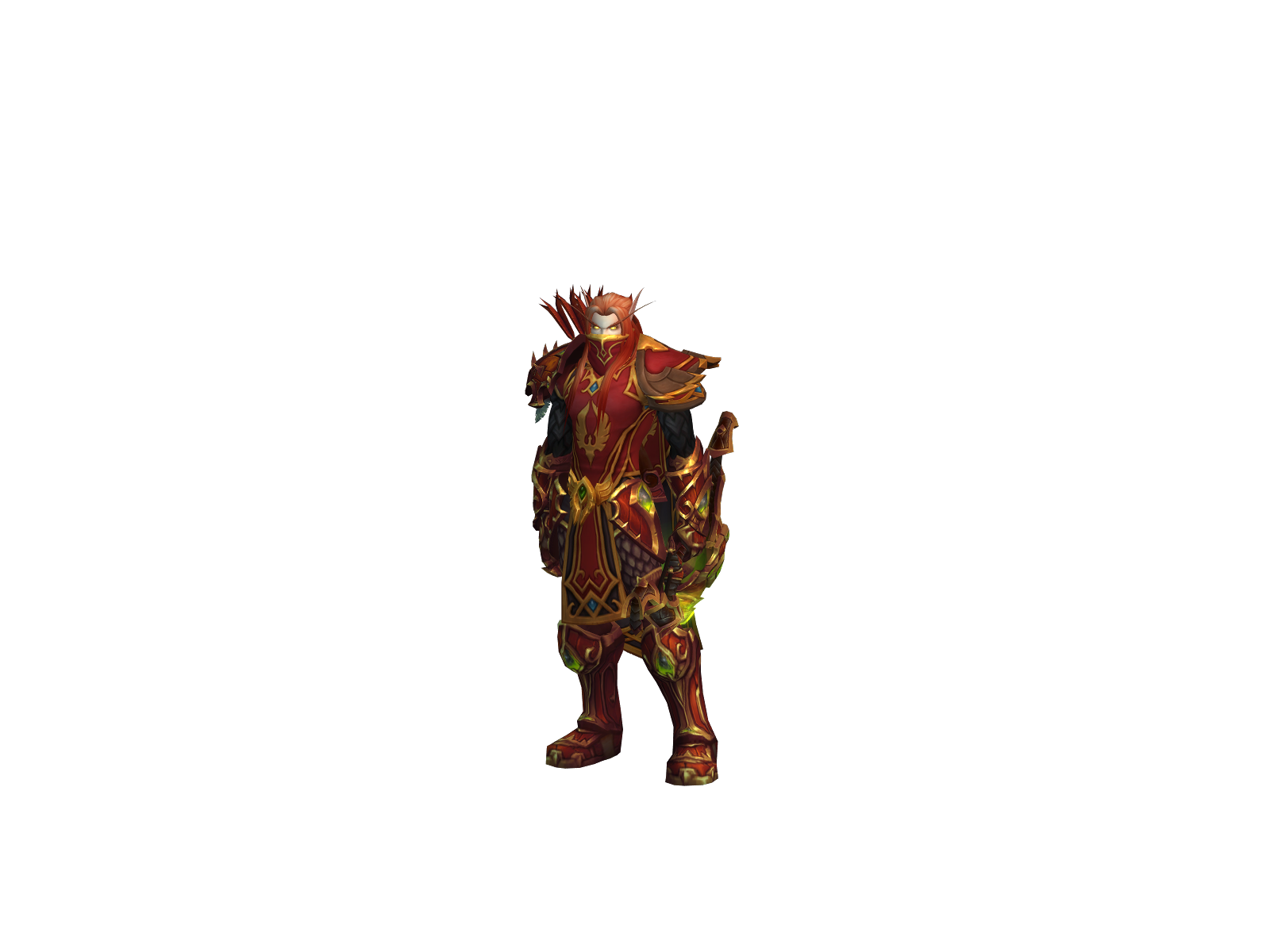 Aldarak 3D character render