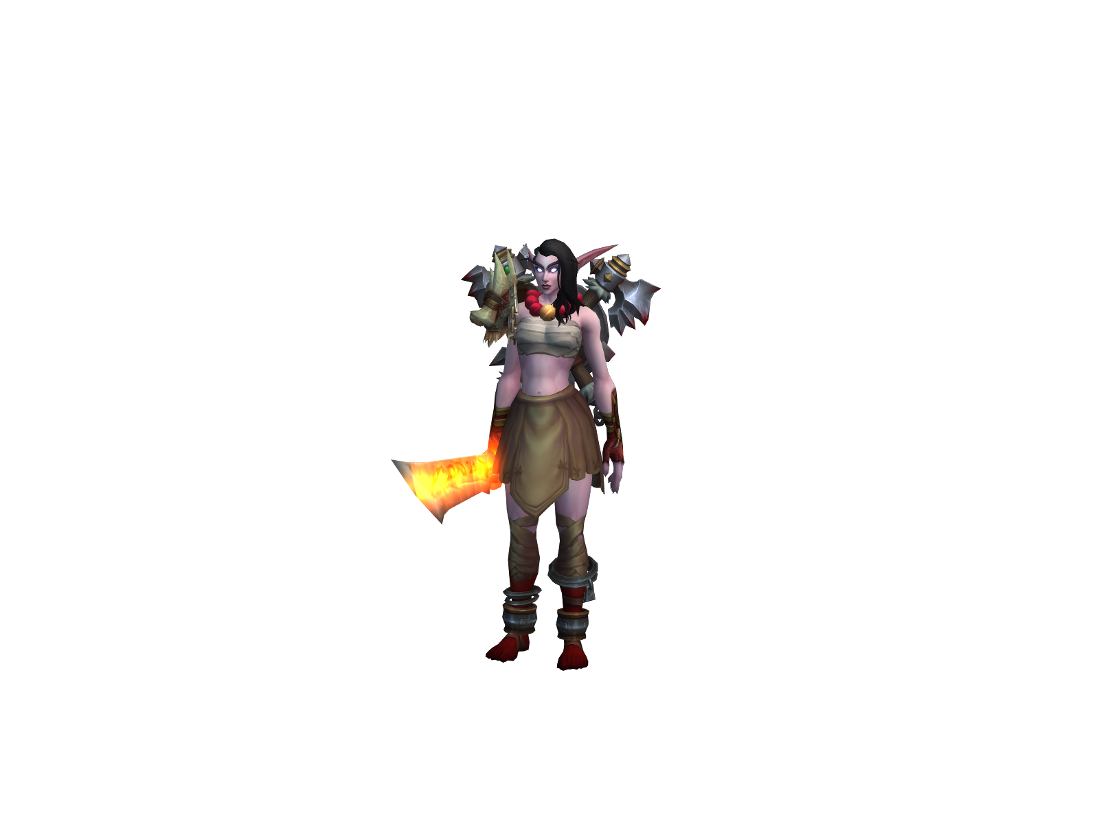 Núri 3D character render