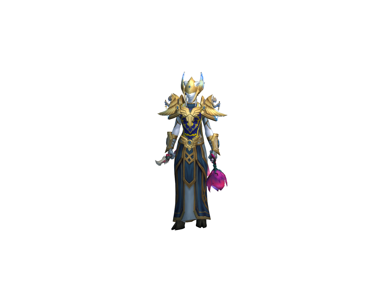Lichtaglanz 3D character render